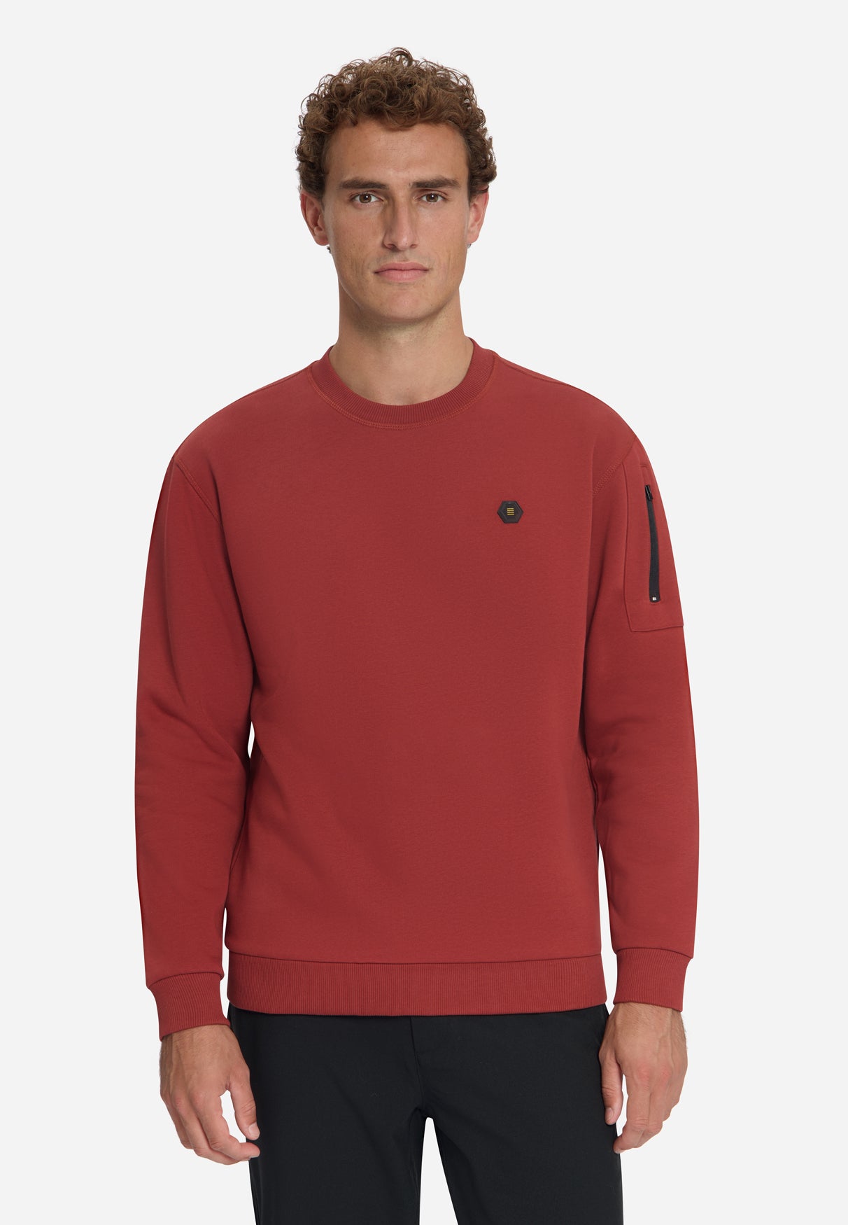 Crew Neck Sweater | Cayenne