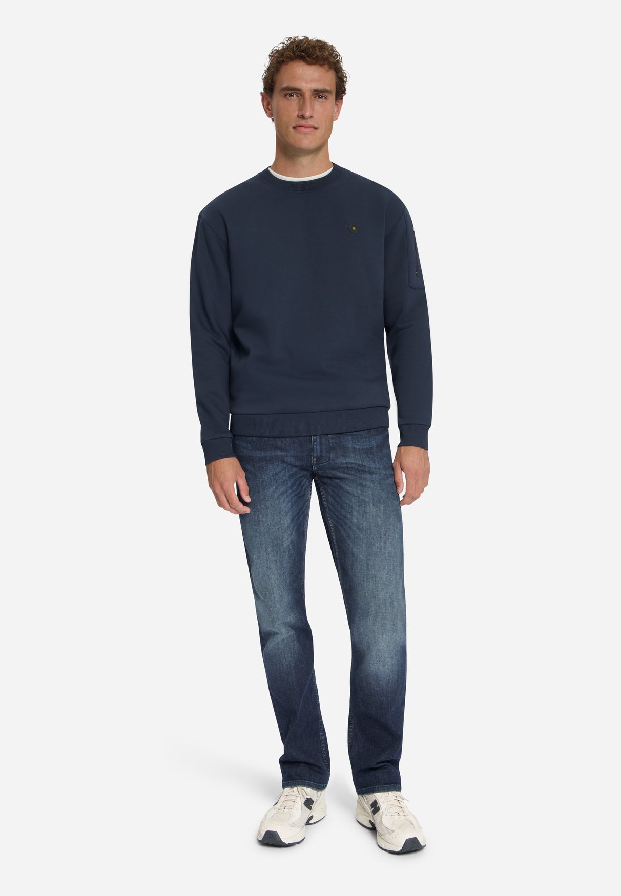 Crew Neck Sweater | Dark Night