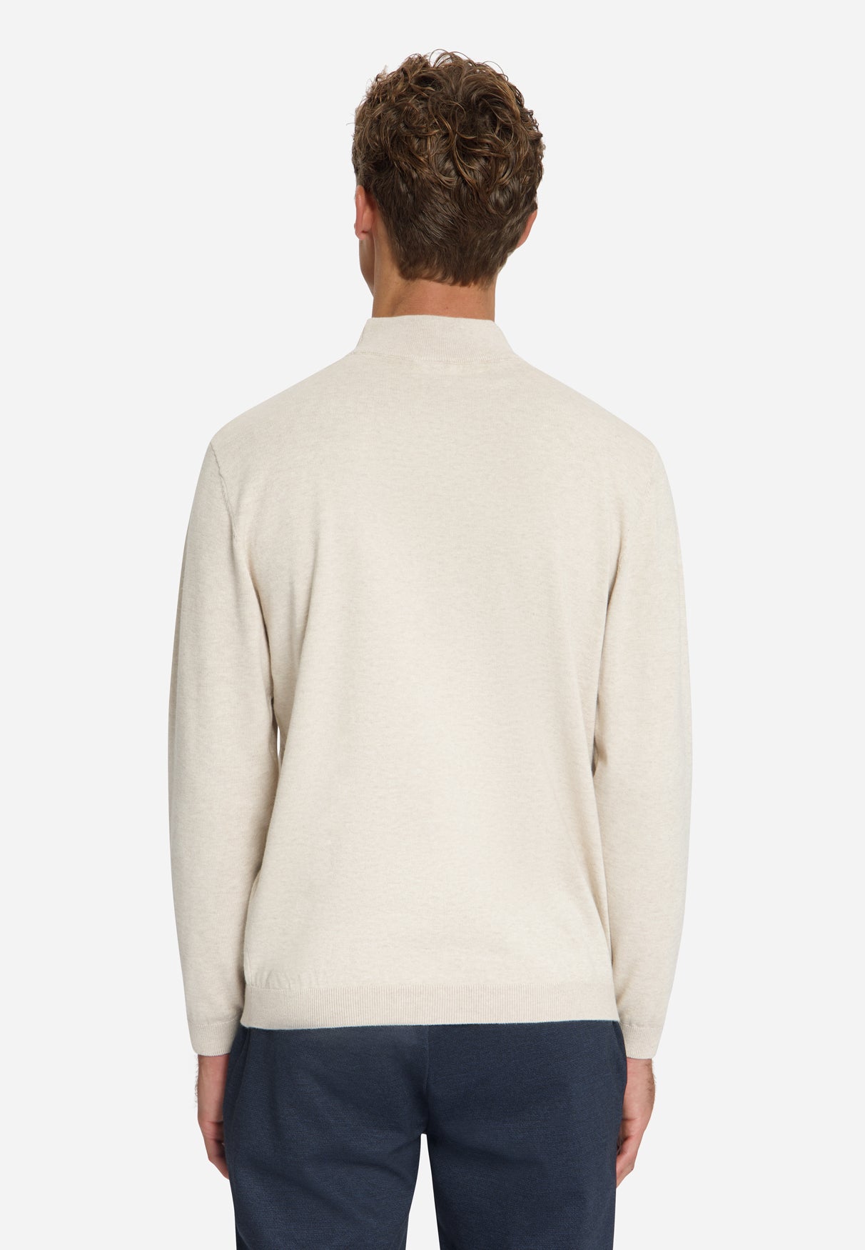 Pull à col roulé en maille fine | Stone