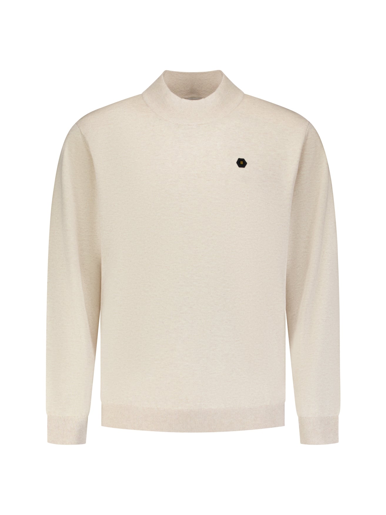 Pull à col roulé en maille fine | Stone