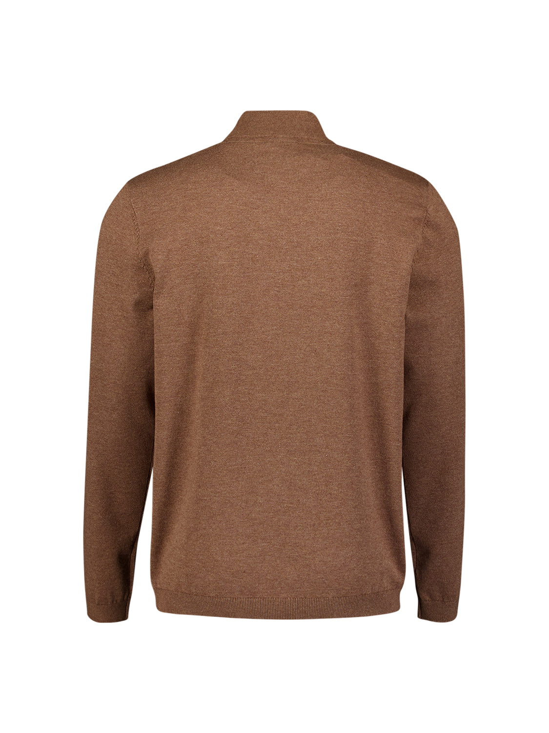 Fine Knit Turtleneck Jumper | Light Brown