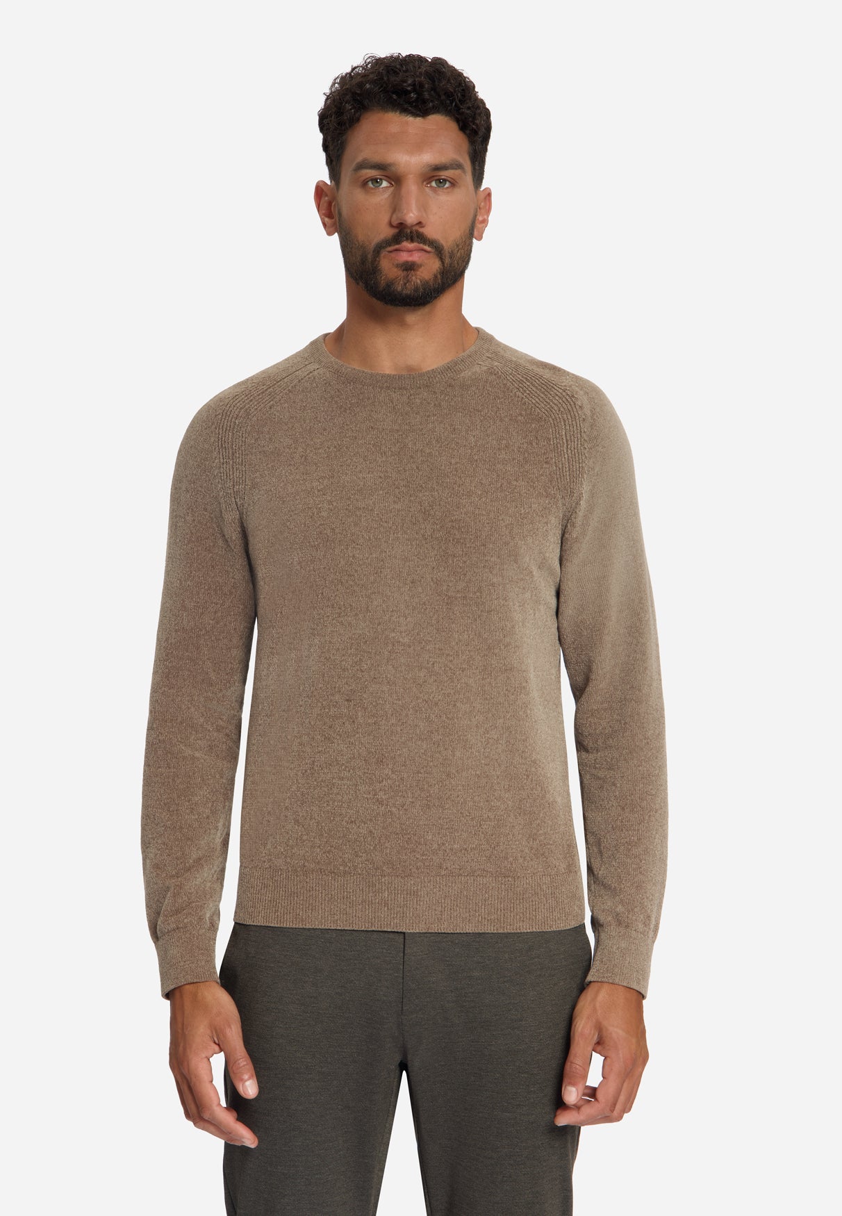 Chenille Jumper | Light Brown