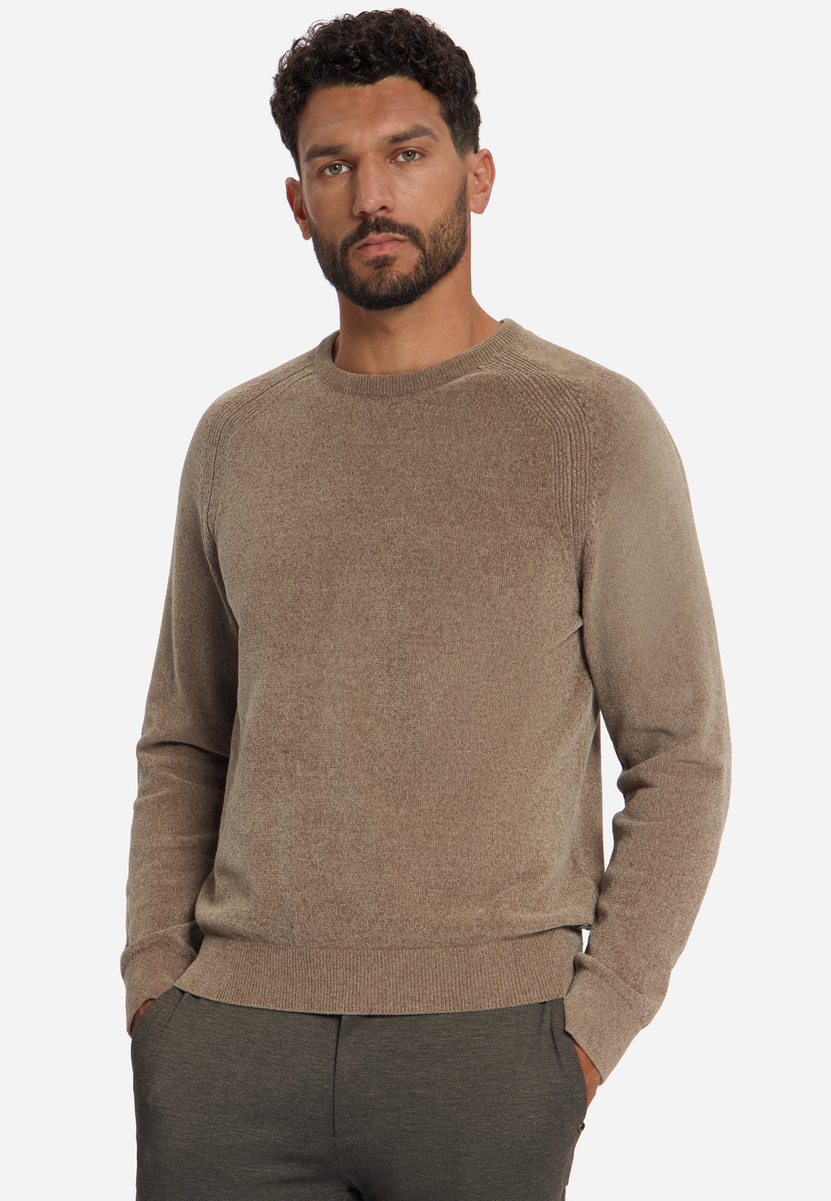 Chenille Jumper | Light Brown