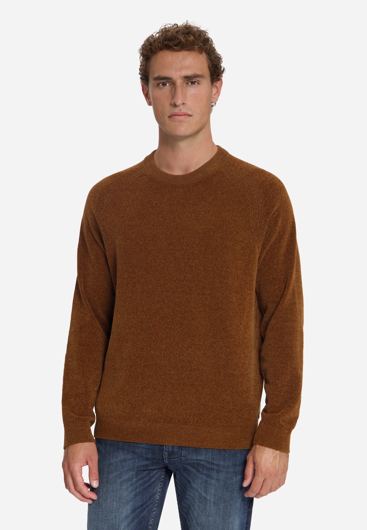 Pull en Chenille | Caramel