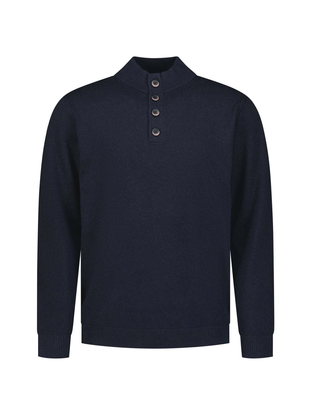 Pull à col boutonné | Dark Night