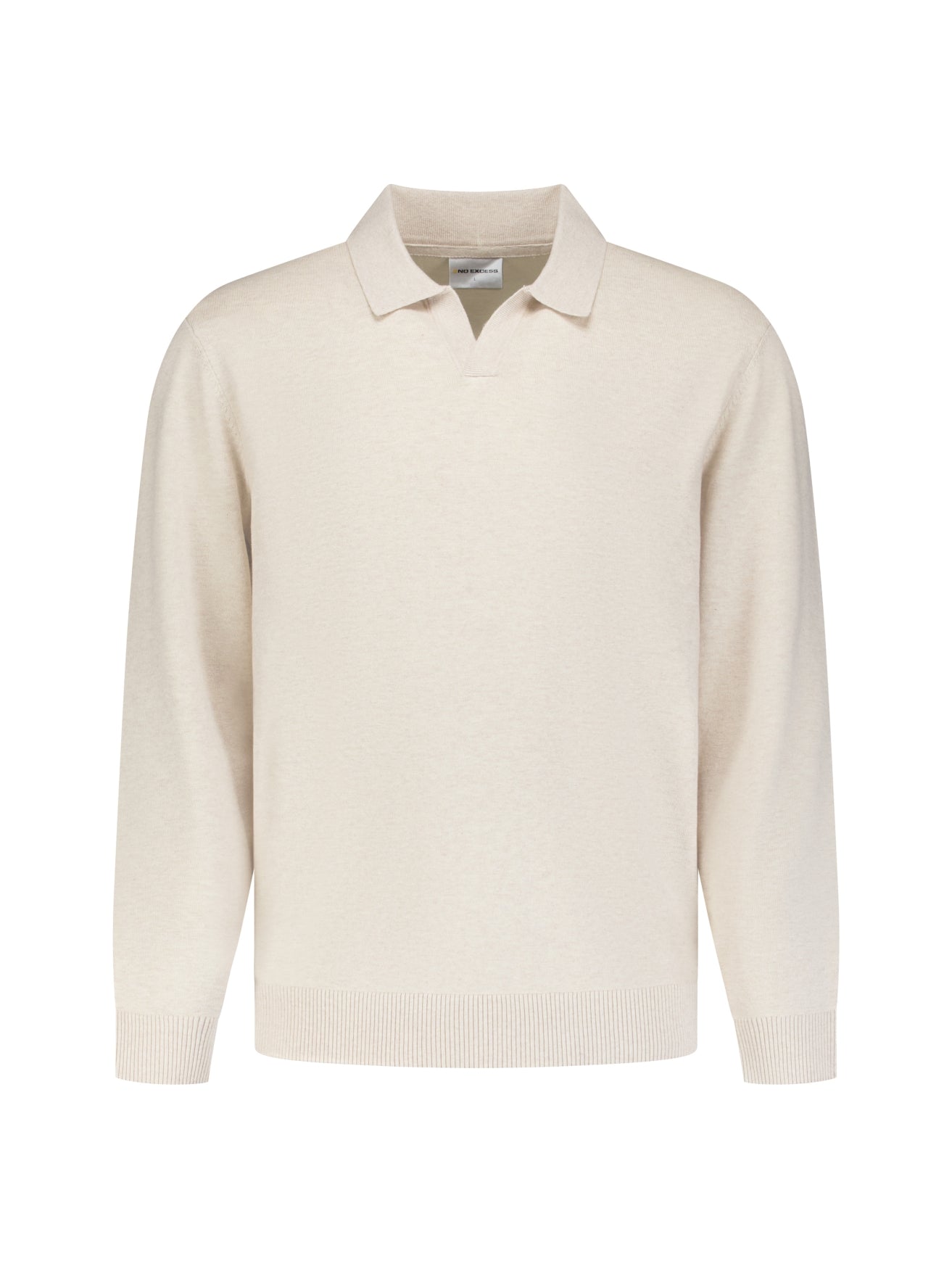 Polo en maille fine | Stone