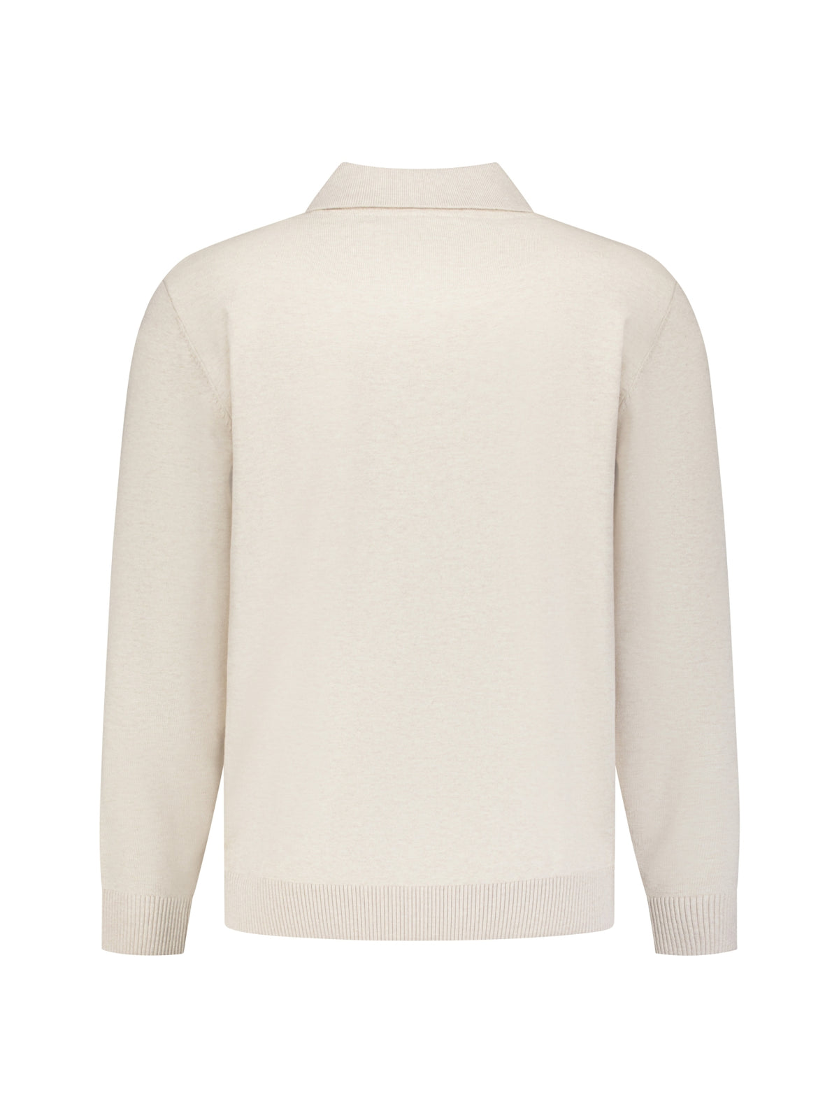 Polo en maille fine | Stone