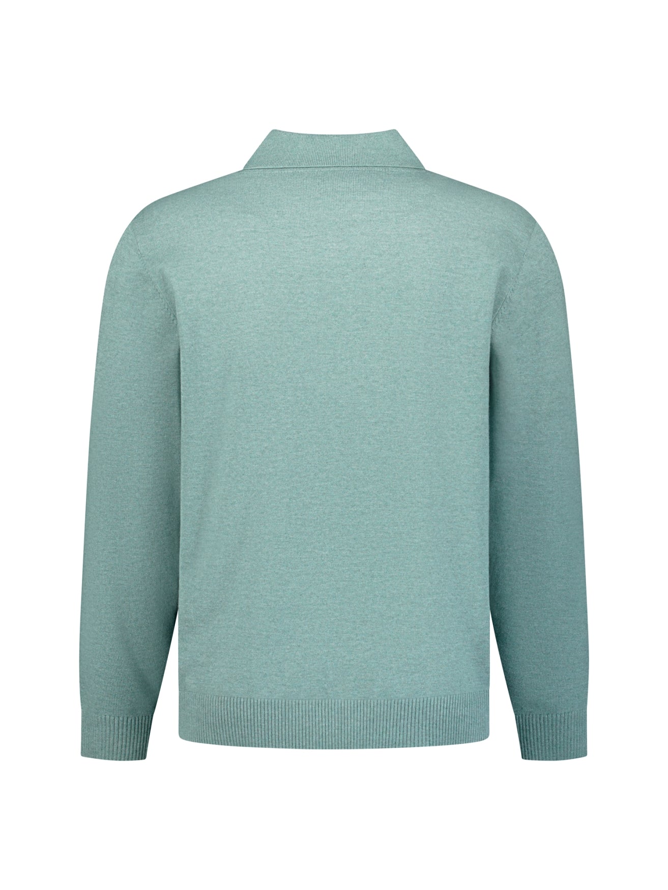 Polo en maille fine | Bleu poudré