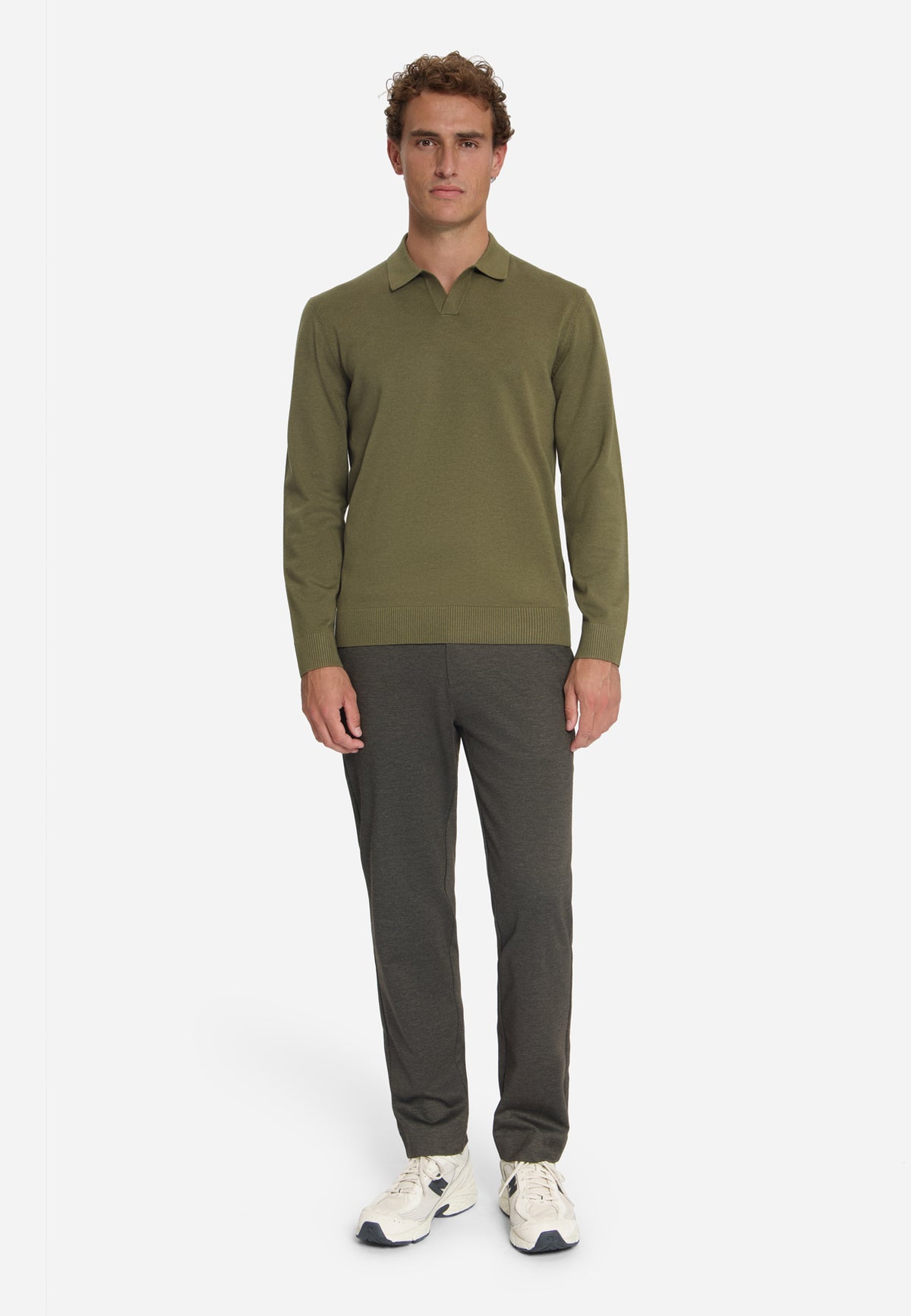 Polo en maille fine | Moss