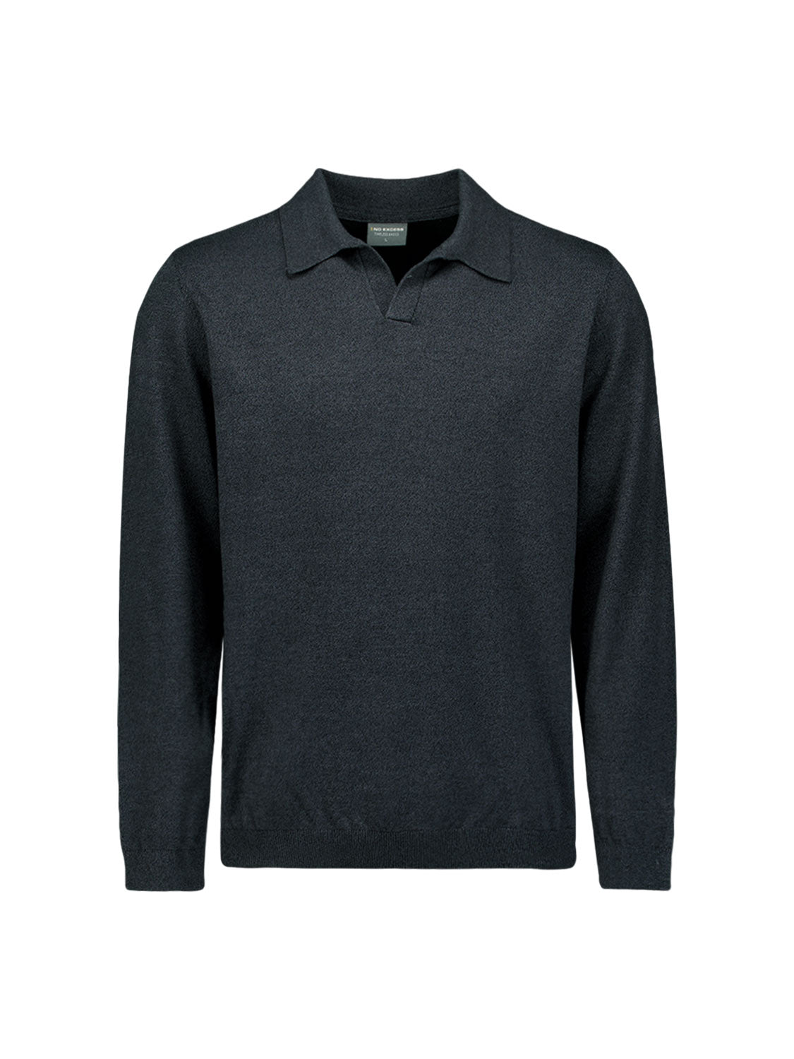 Pull polo chiné | Dark Grey