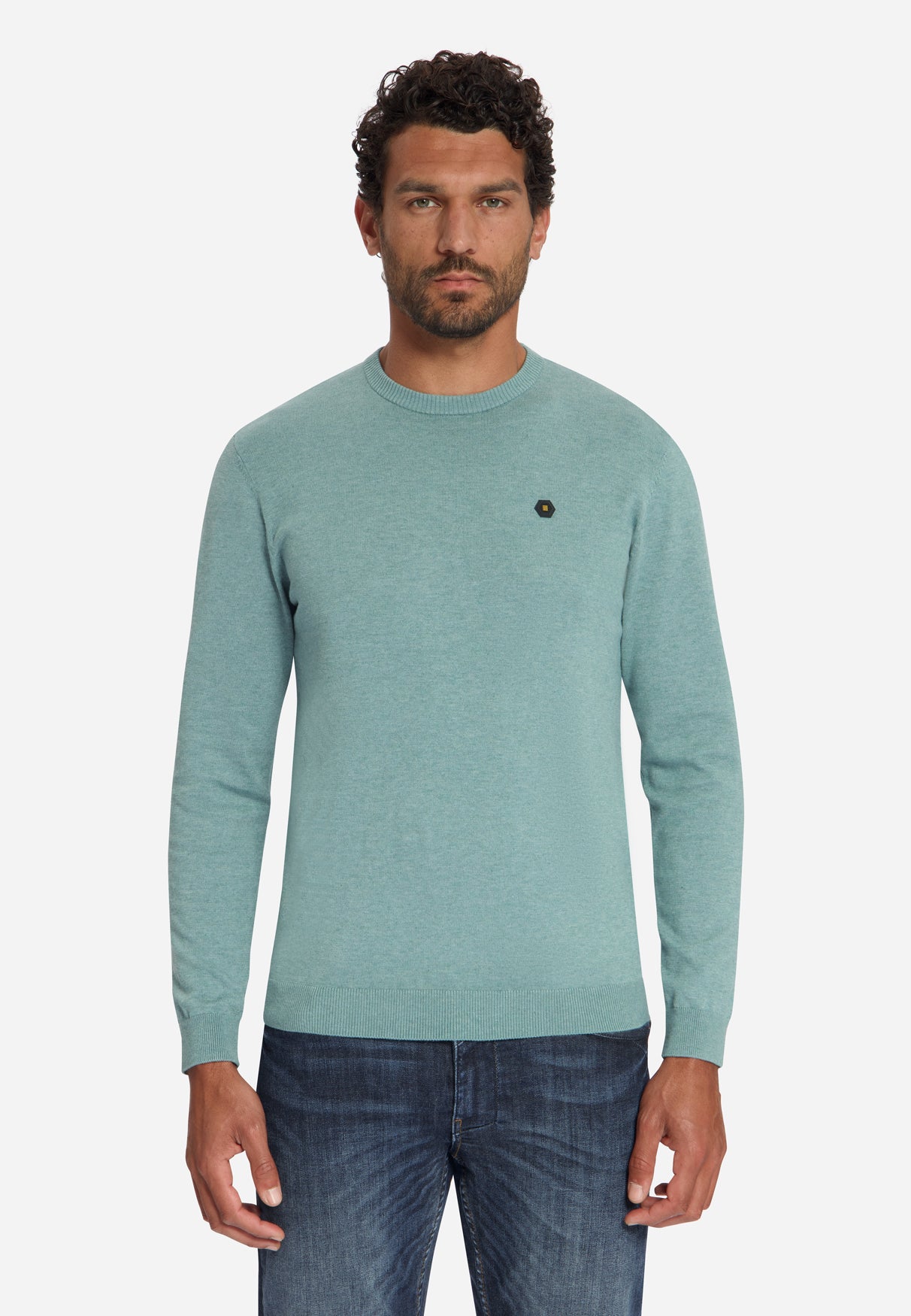 Pull Mélange | Dusty Blue