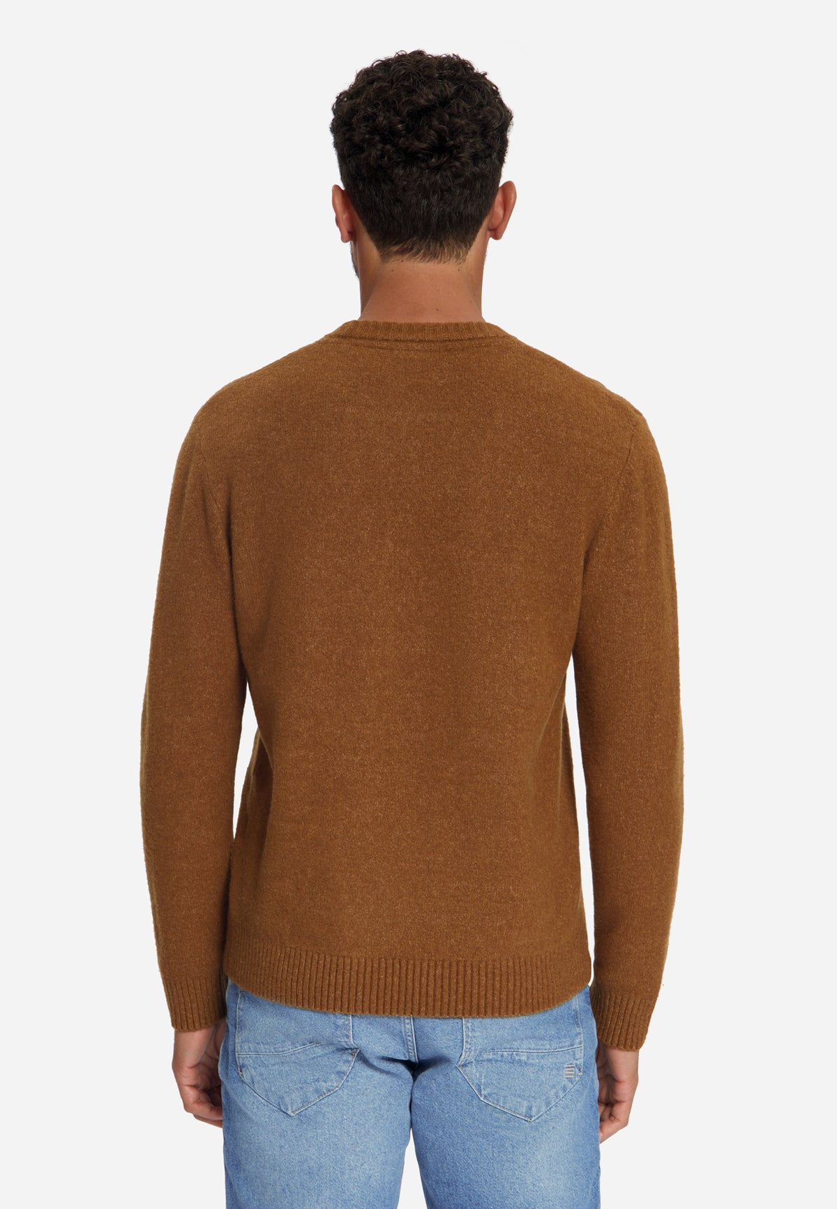 Pull léger chiné | Caramel
