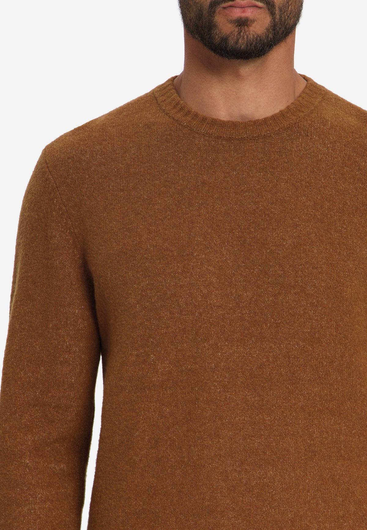 Pull léger chiné | Caramel