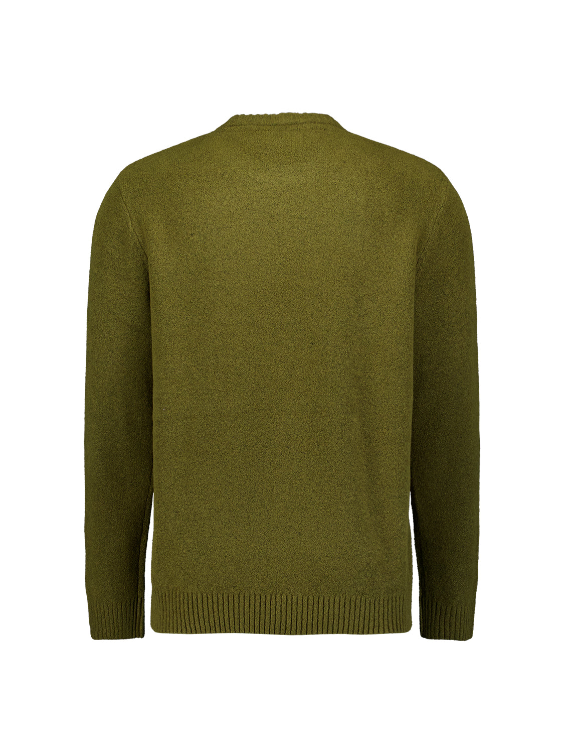 Lightweight Melange Jumper | Moss