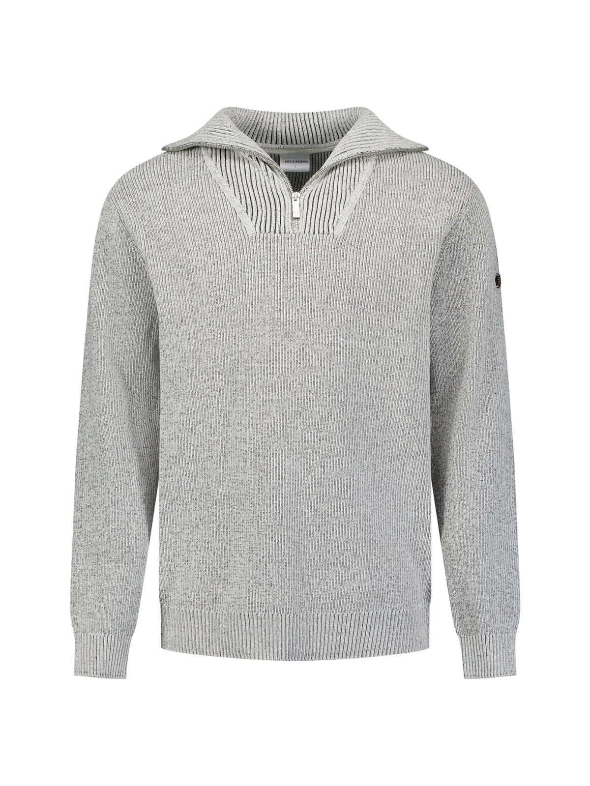 Pull doux à demi-zip | Stone