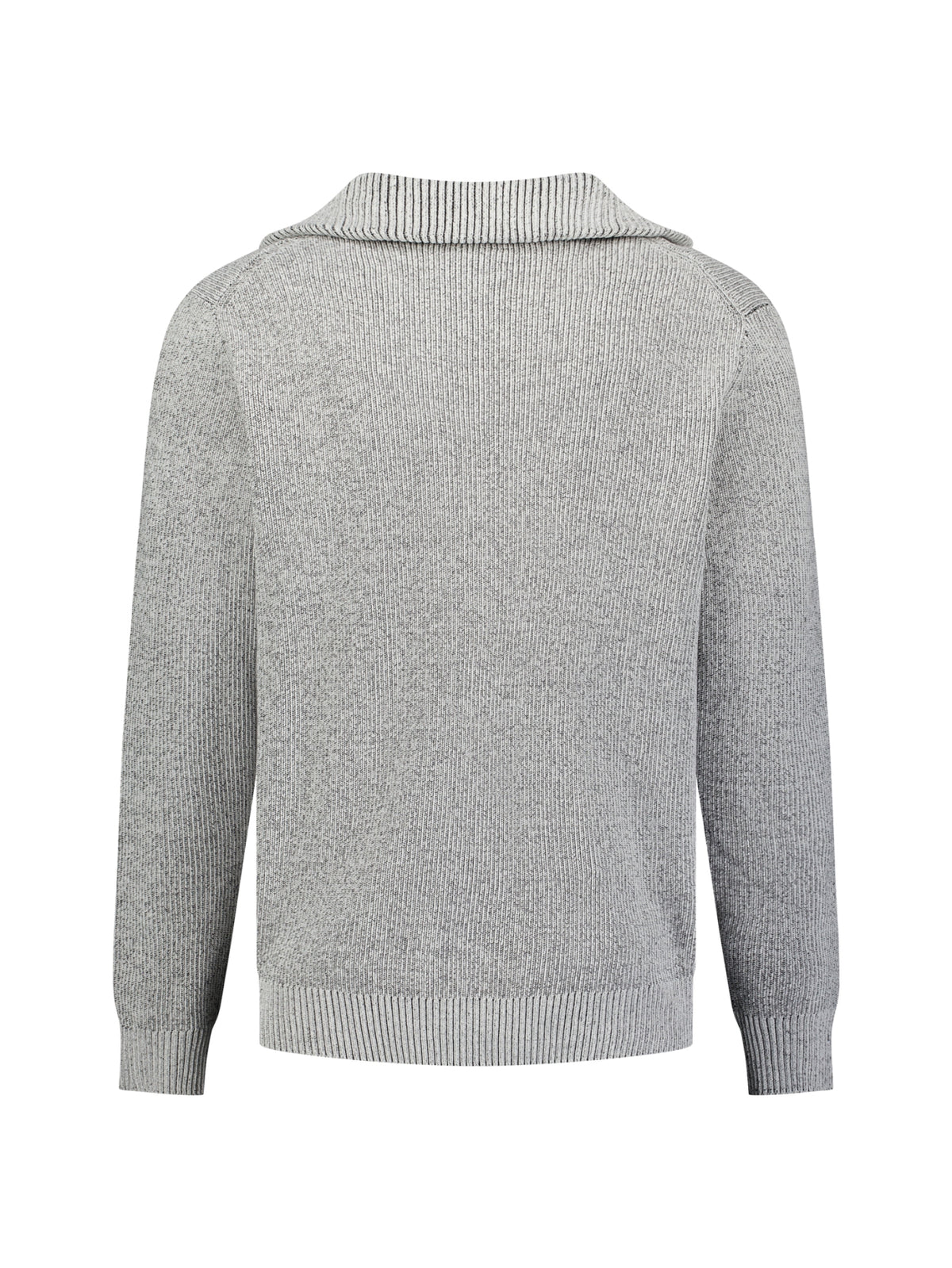 Pull doux à demi-zip | Stone
