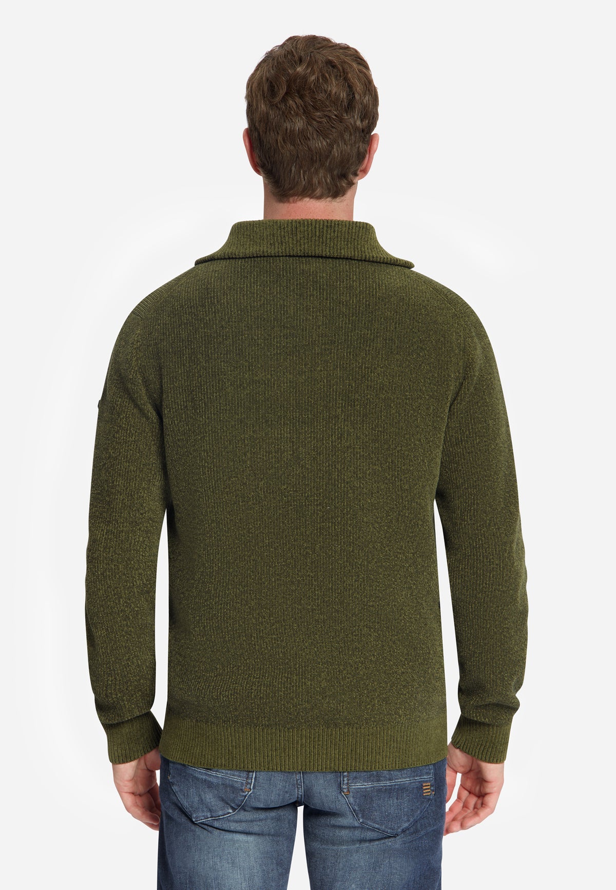 Pull doux à demi-zip | Moss