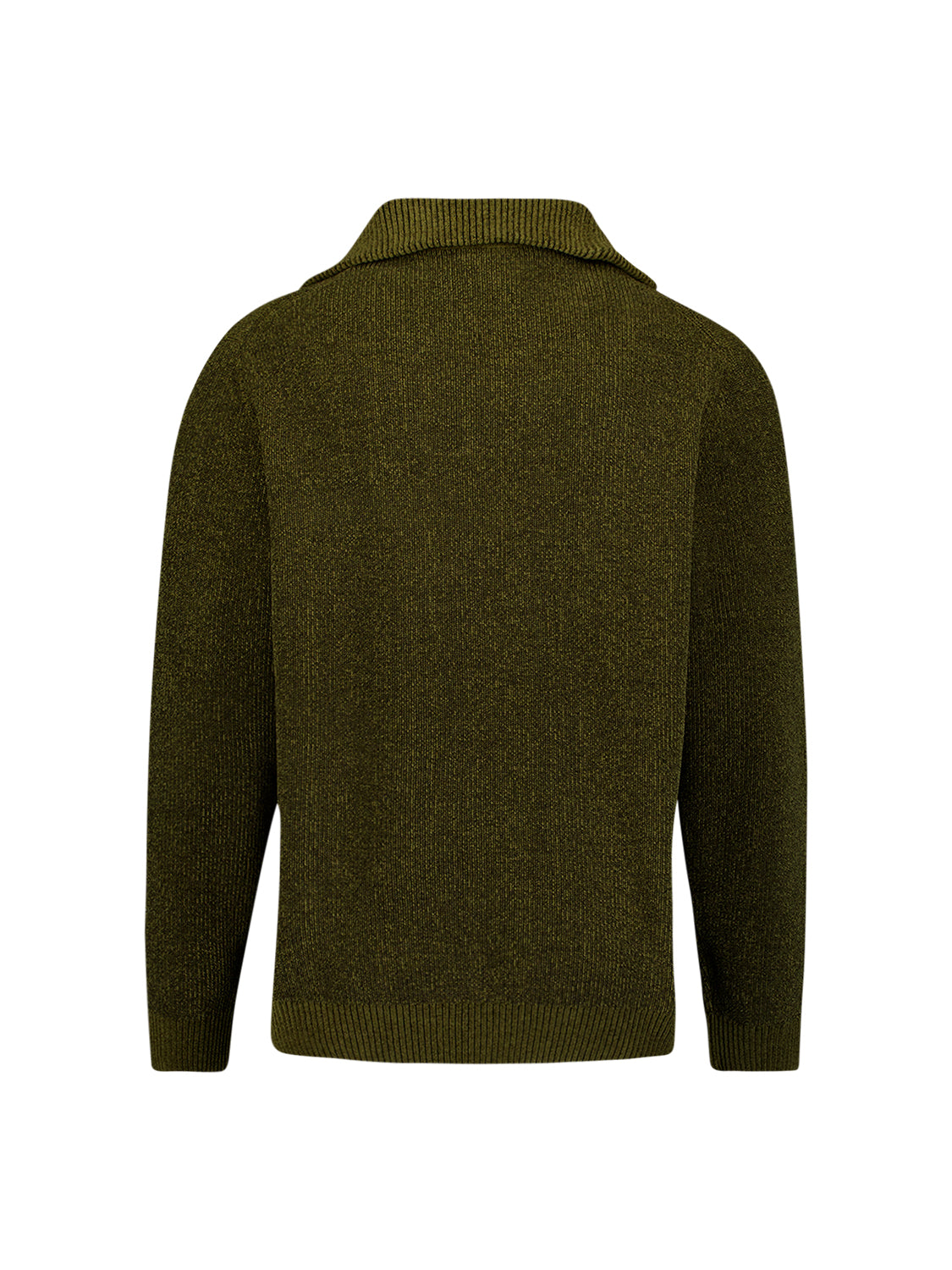 Pull doux à demi-zip | Moss