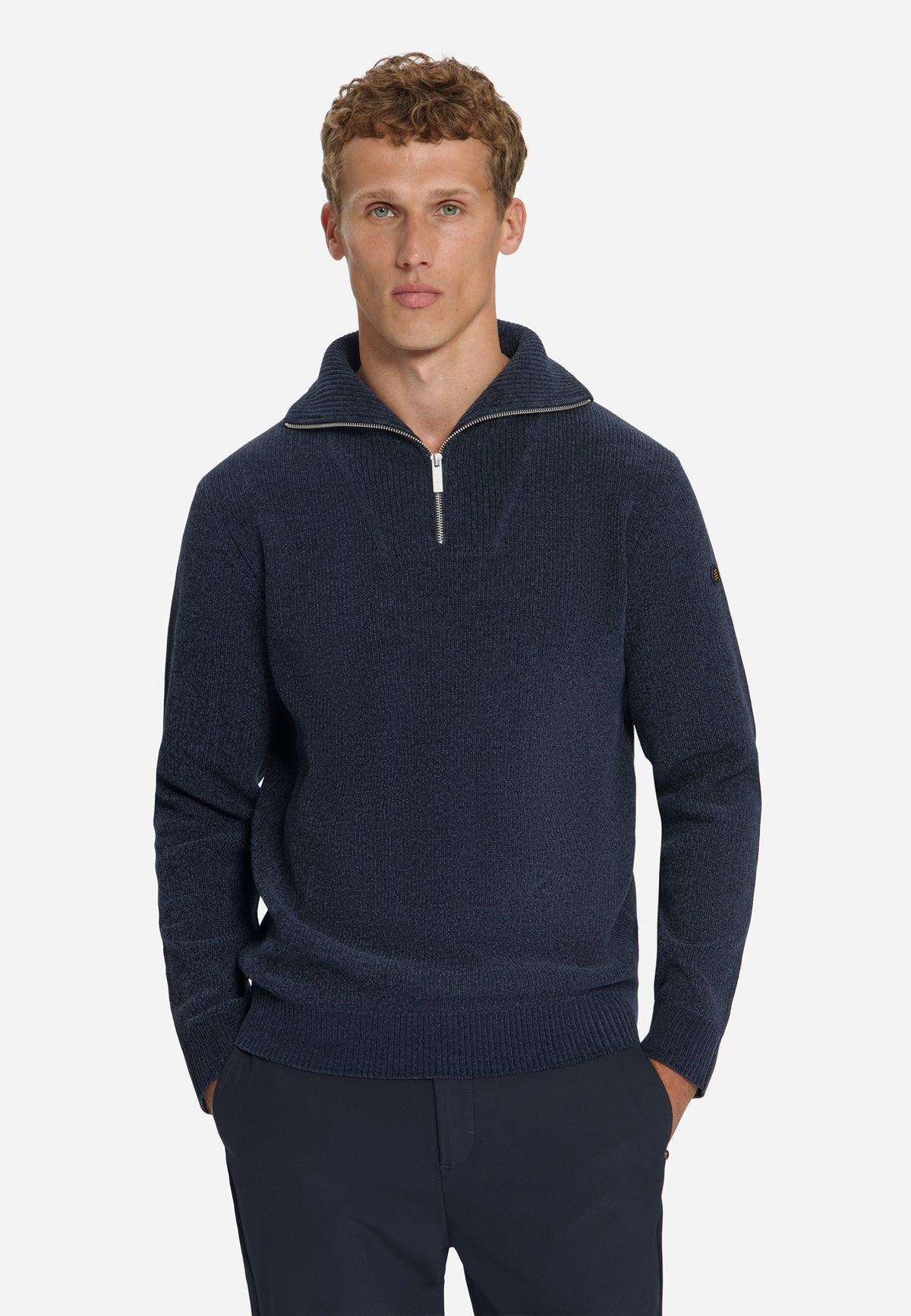 Pull doux à demi-zip | Dark Night
