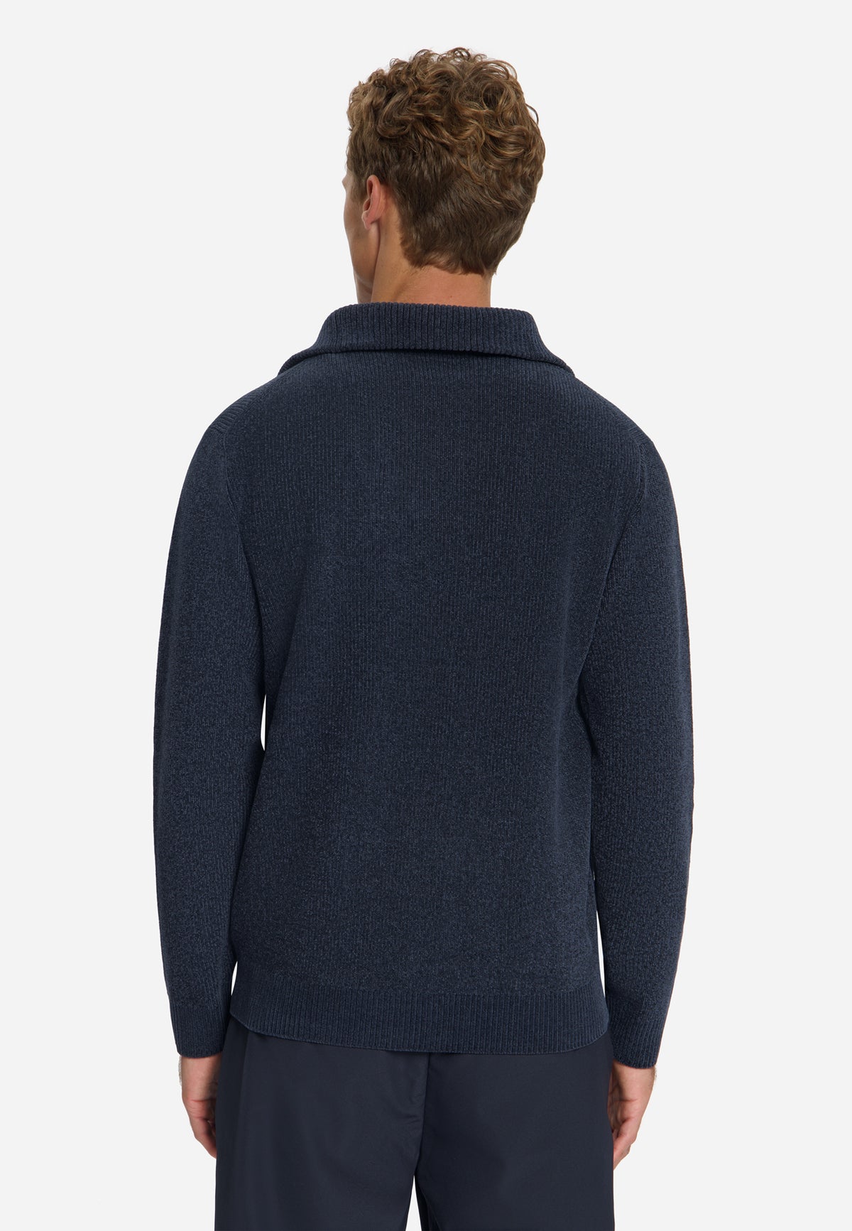 Pull doux à demi-zip | Dark Night
