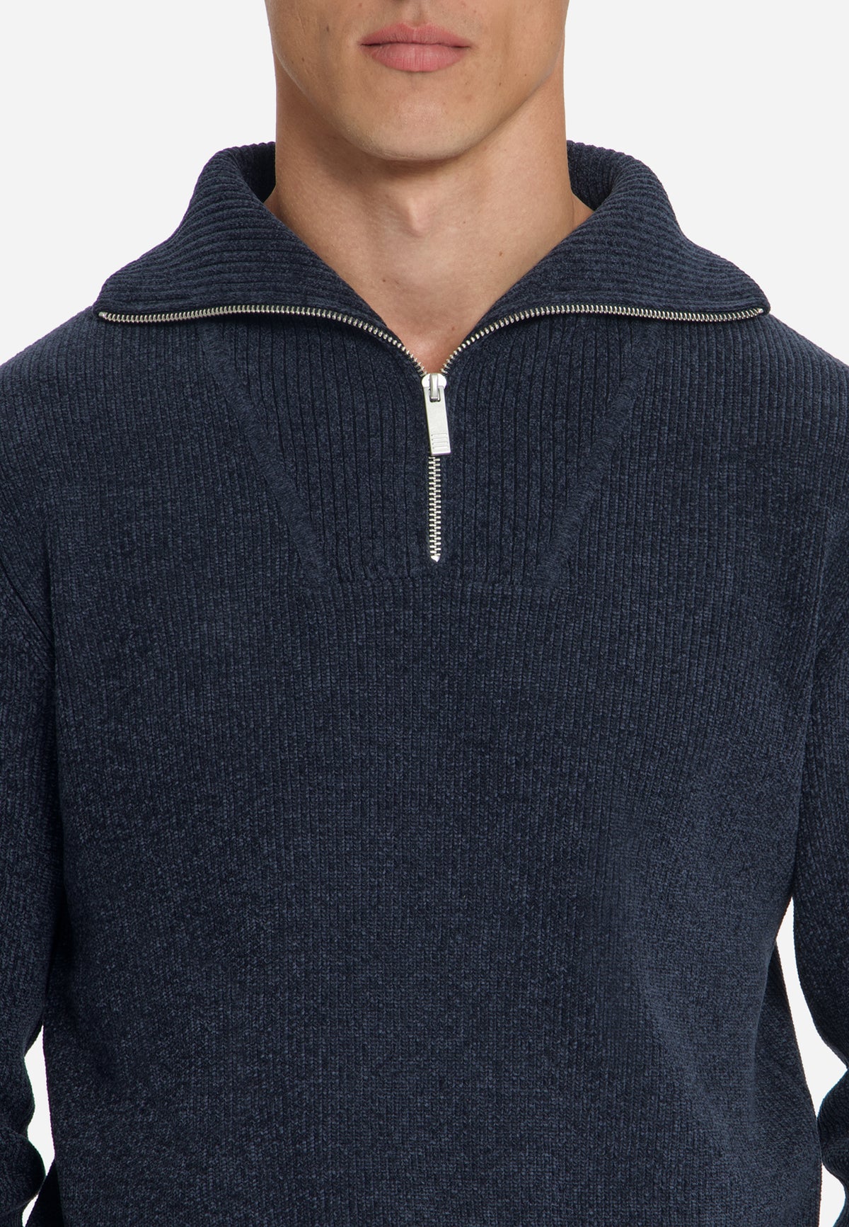 Pull doux à demi-zip | Dark Night