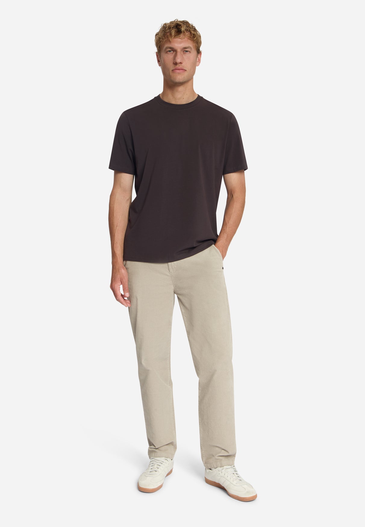 T-Shirt Stretch | Dark Brown