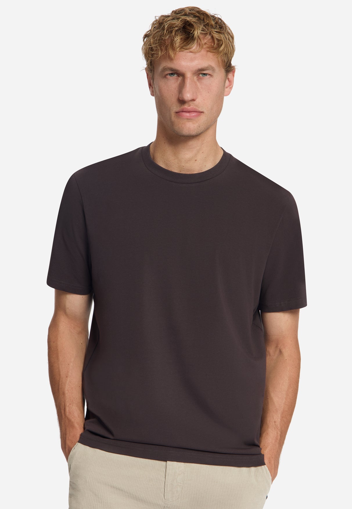 T-Shirt Stretch | Dark Brown