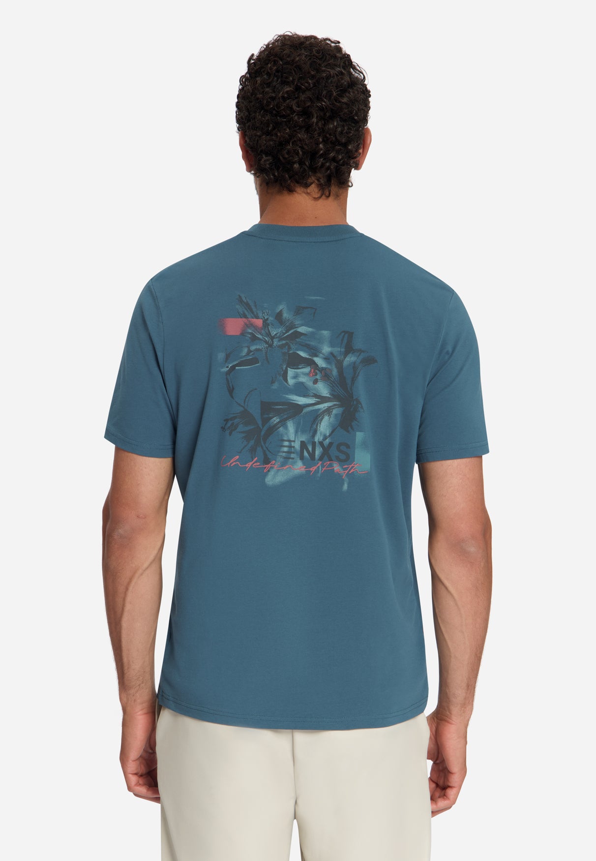 T-Shirt À Imprimé Dos | Shadow Blue