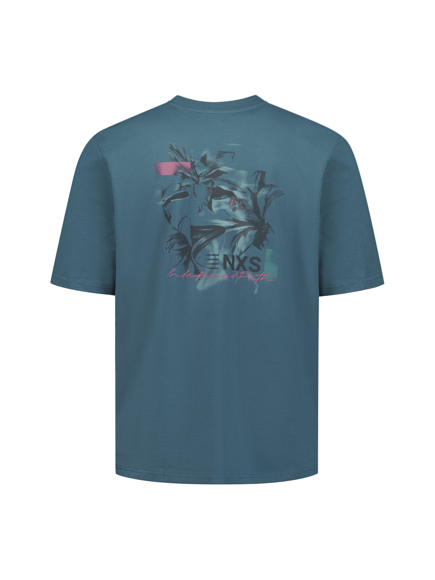 T-Shirt À Imprimé Dos | Shadow Blue