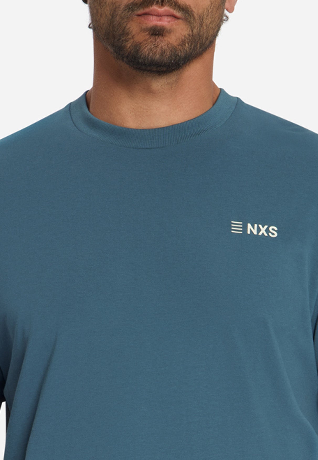 T-Shirt À Imprimé Dos | Shadow Blue