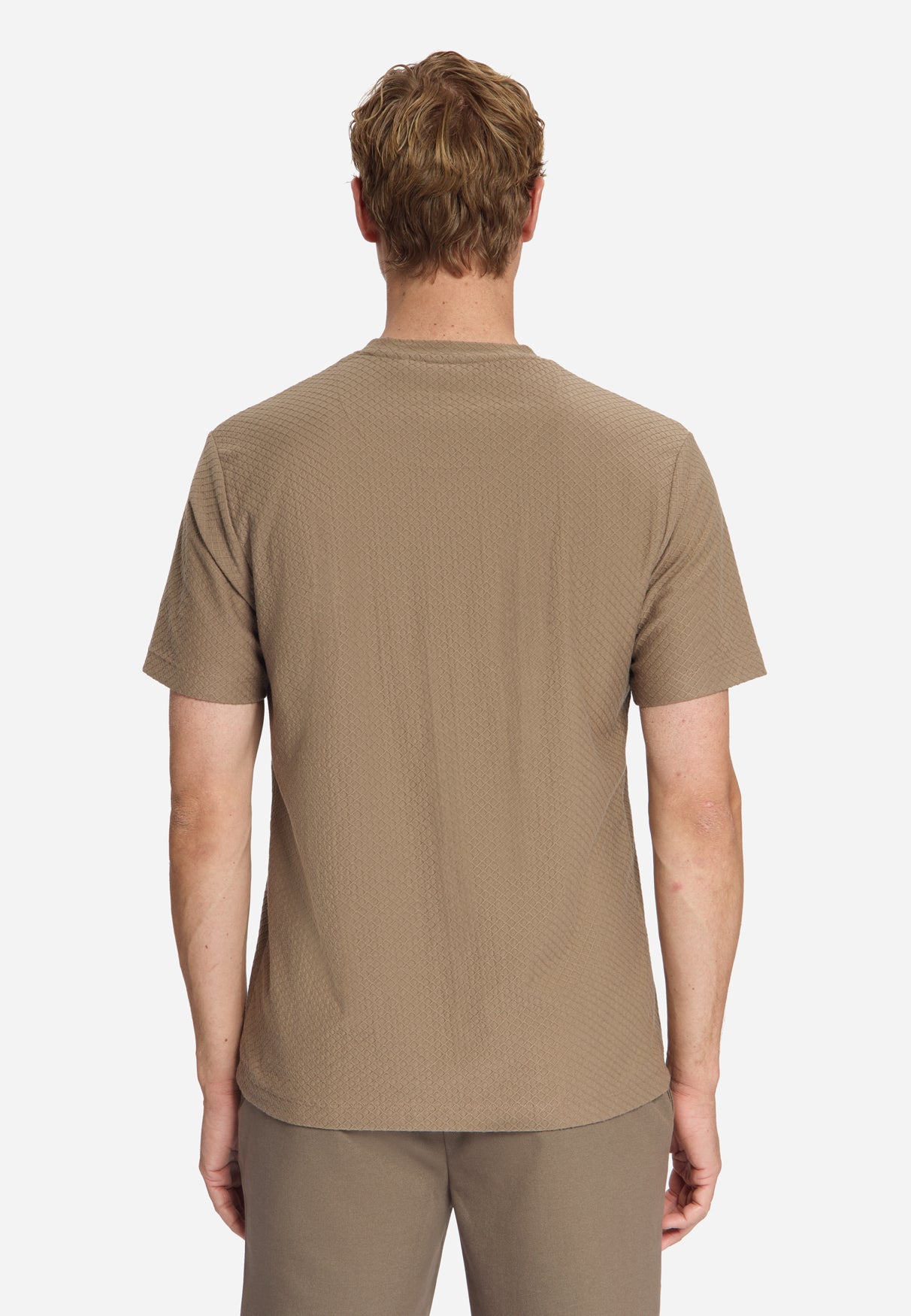 T-shirt Texturé | Light Brown