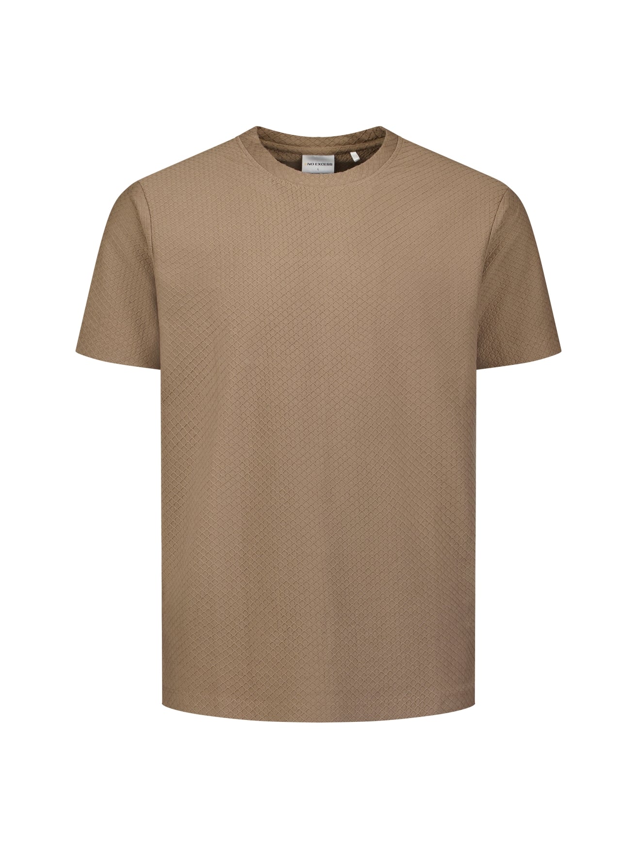 T-shirt Texturé | Light Brown