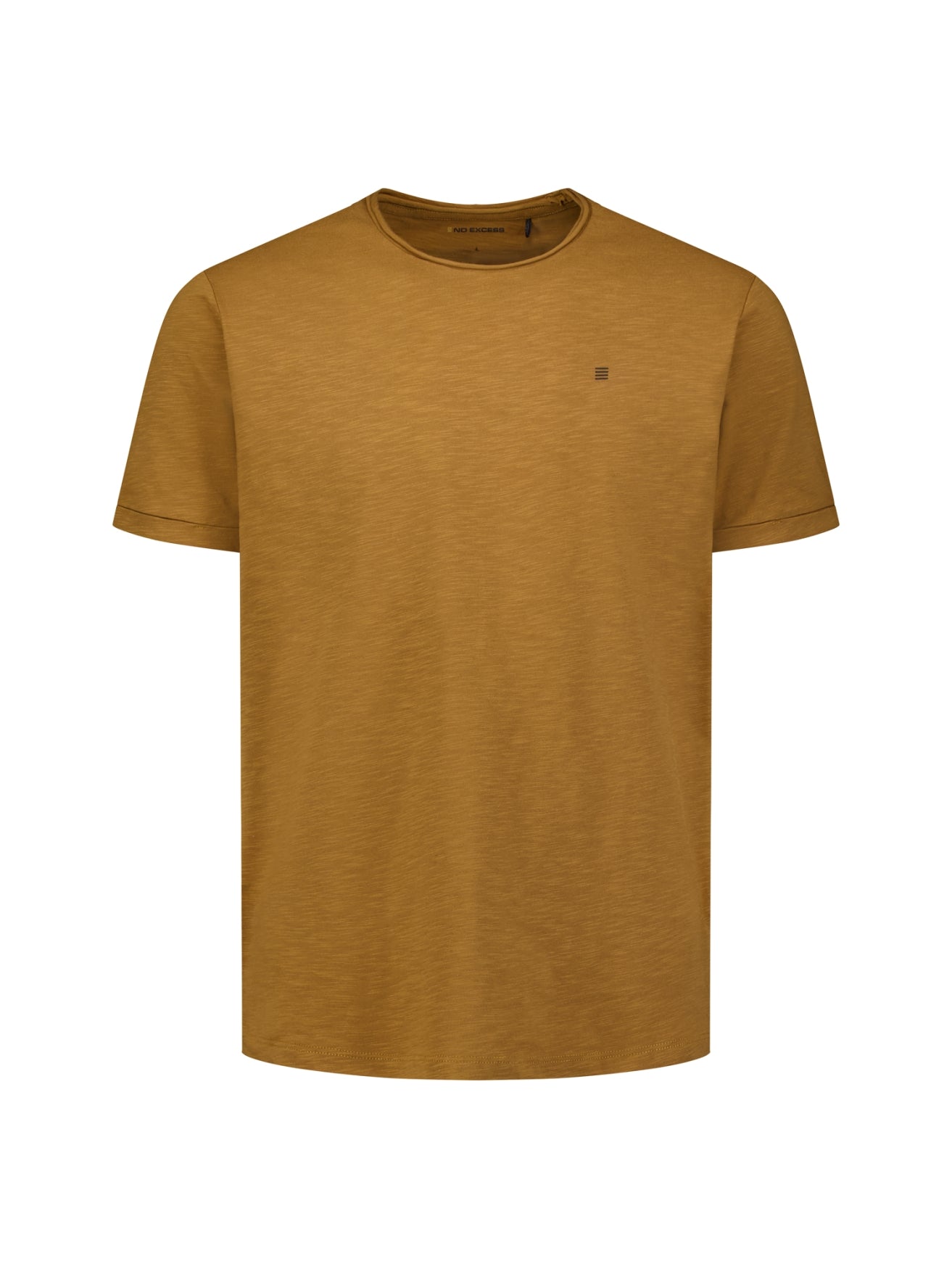 T-shirt Slub en Coton | Caramel