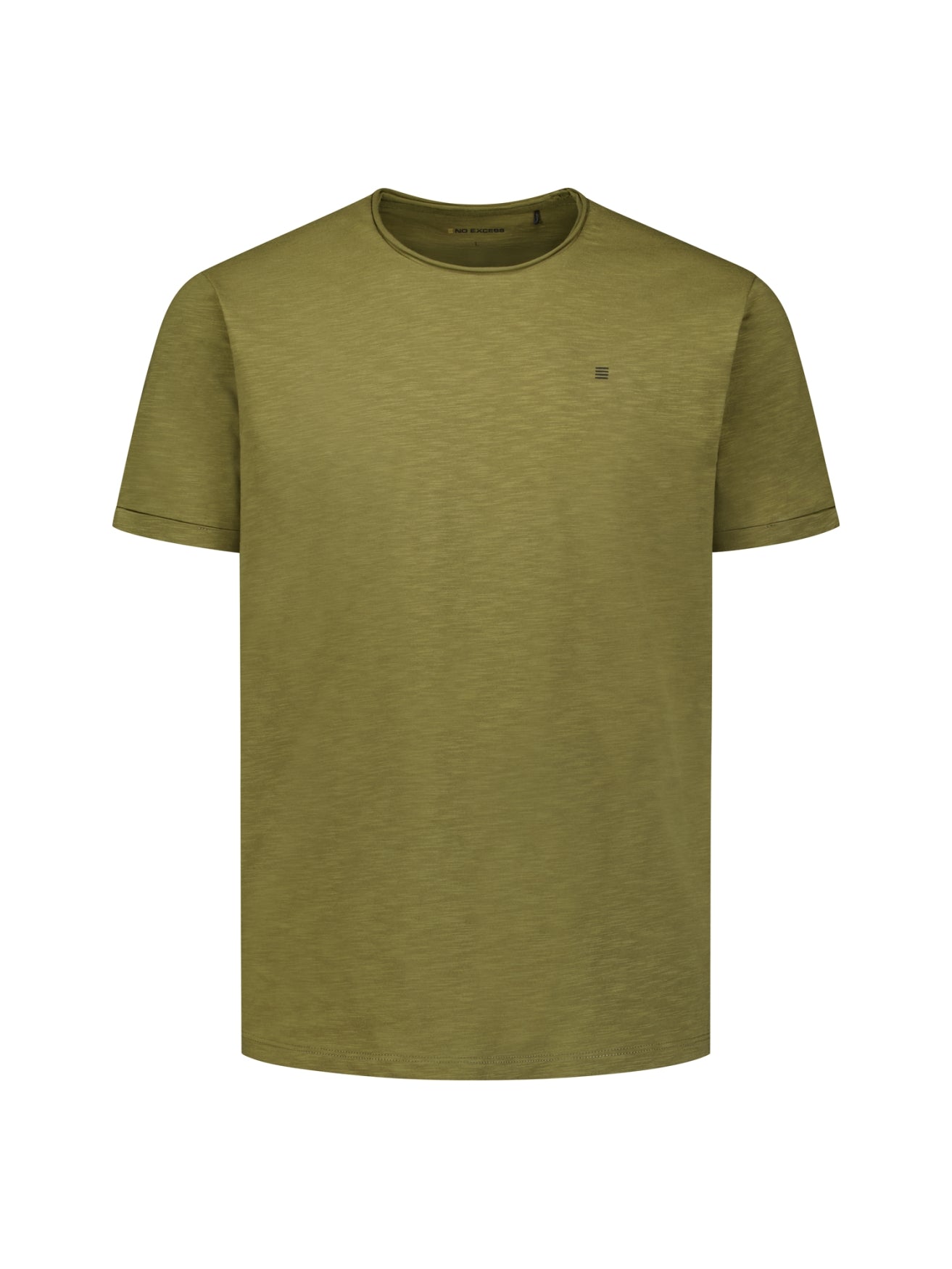 Cotton Slub T-Shirt | Moss