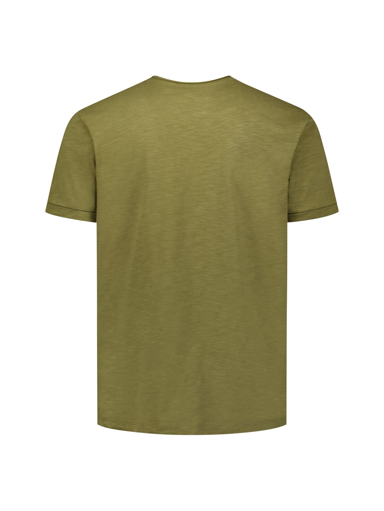 Cotton Slub T-Shirt | Moss