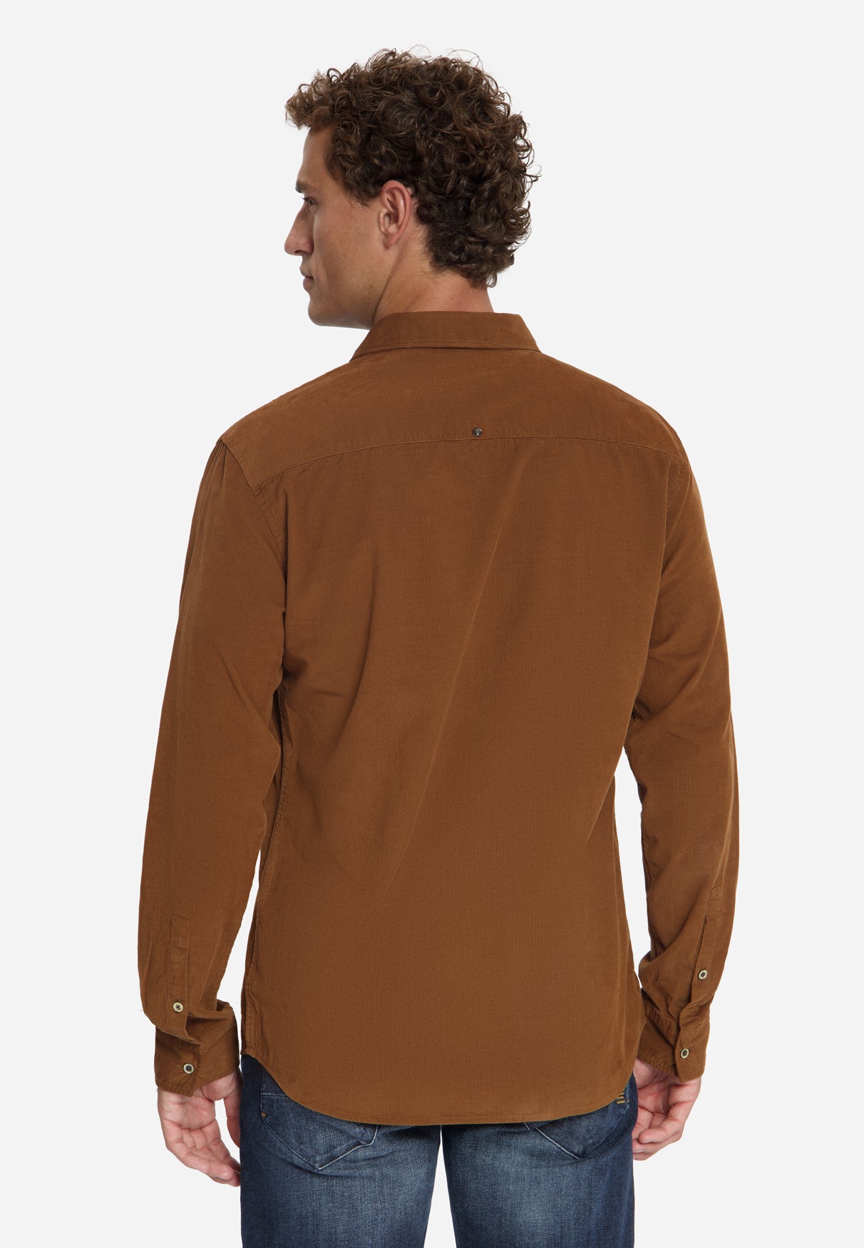 Corduroy Shirt | Caramel