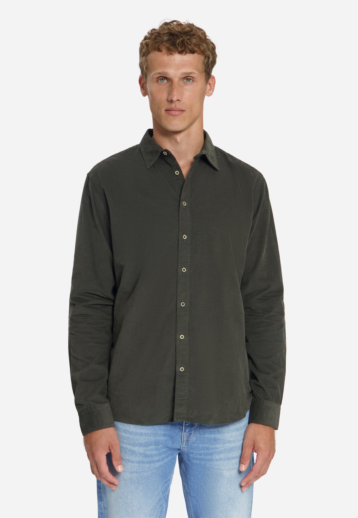 Corduroy Shirt | Army