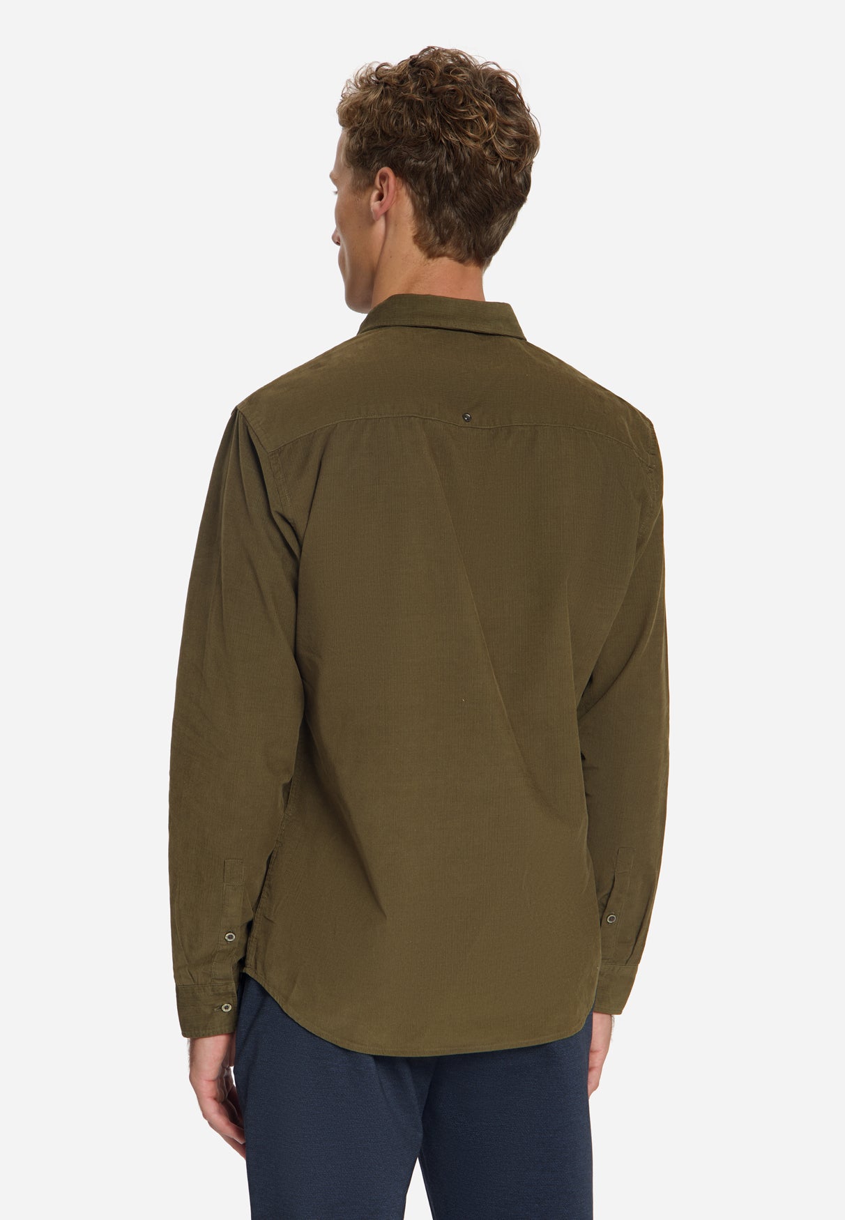 Corduroy Shirt | Moss