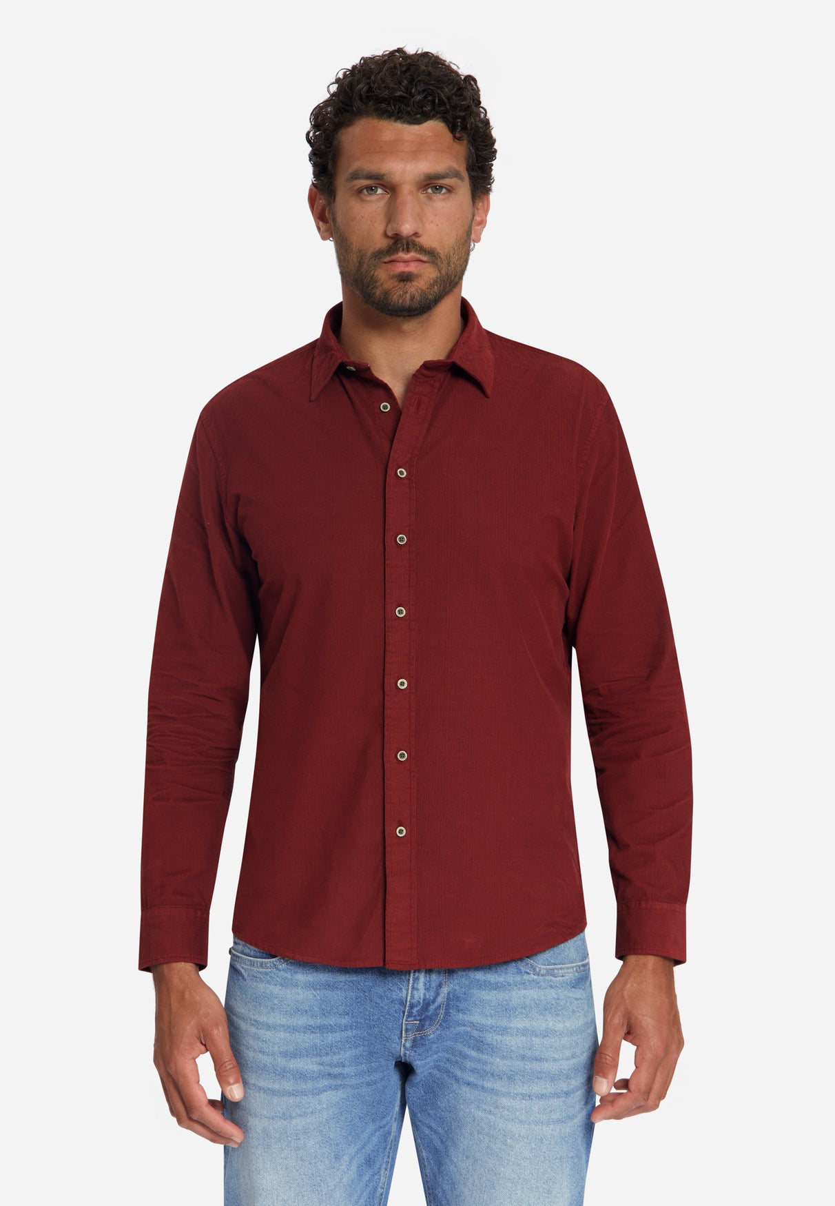 Corduroy Shirt | Cayenne
