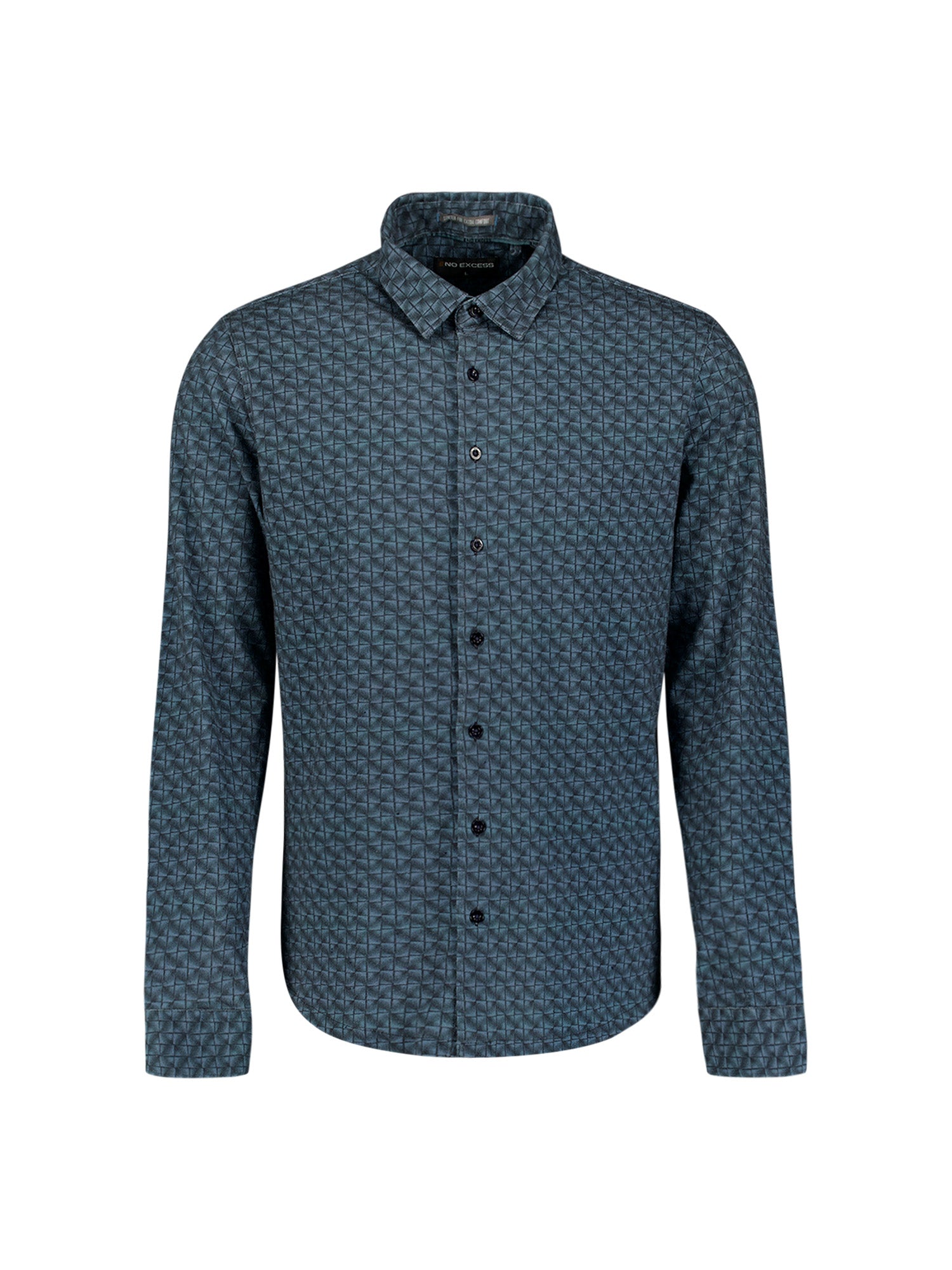 Printed Jersey Shirt | Dark Night