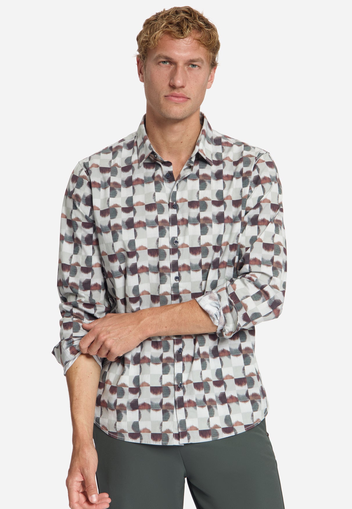 Chemise extensible à imprimé intégral | Cayenne
