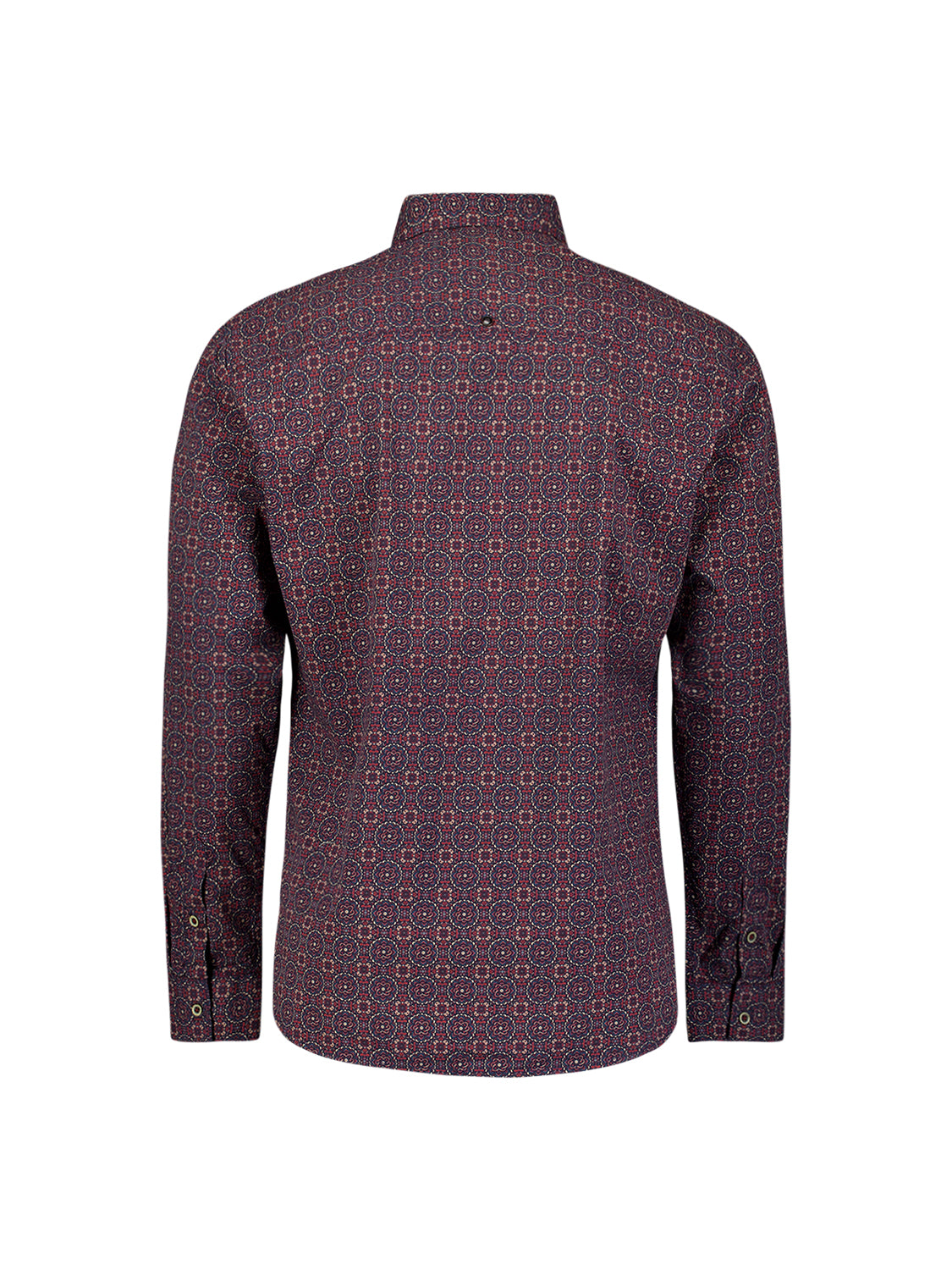 Chemise Stretch à Motif Géométrique | Cayenne