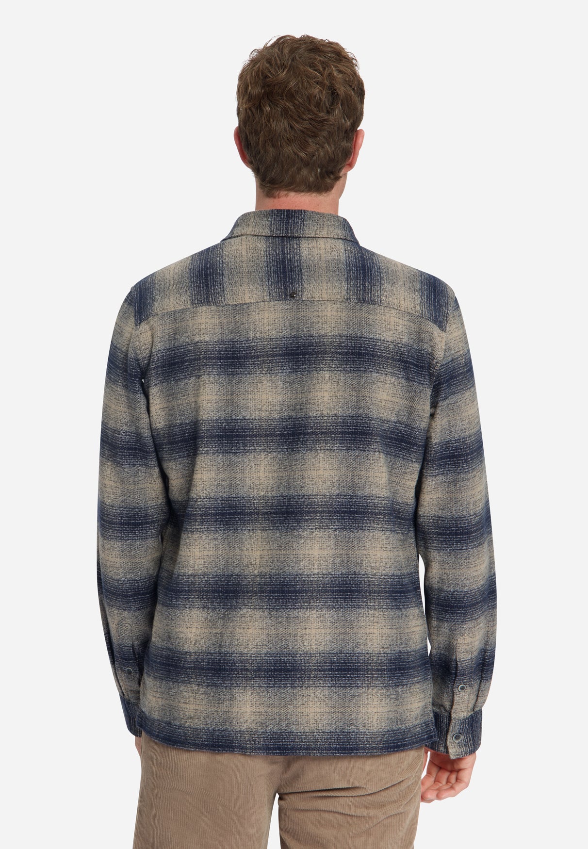 Shirt Yarn Dyed Flannel Check | Dark Night