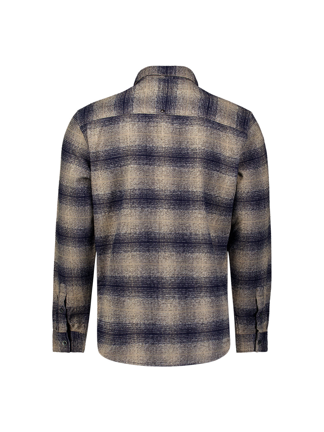 Shirt Yarn Dyed Flannel Check | Dark Night