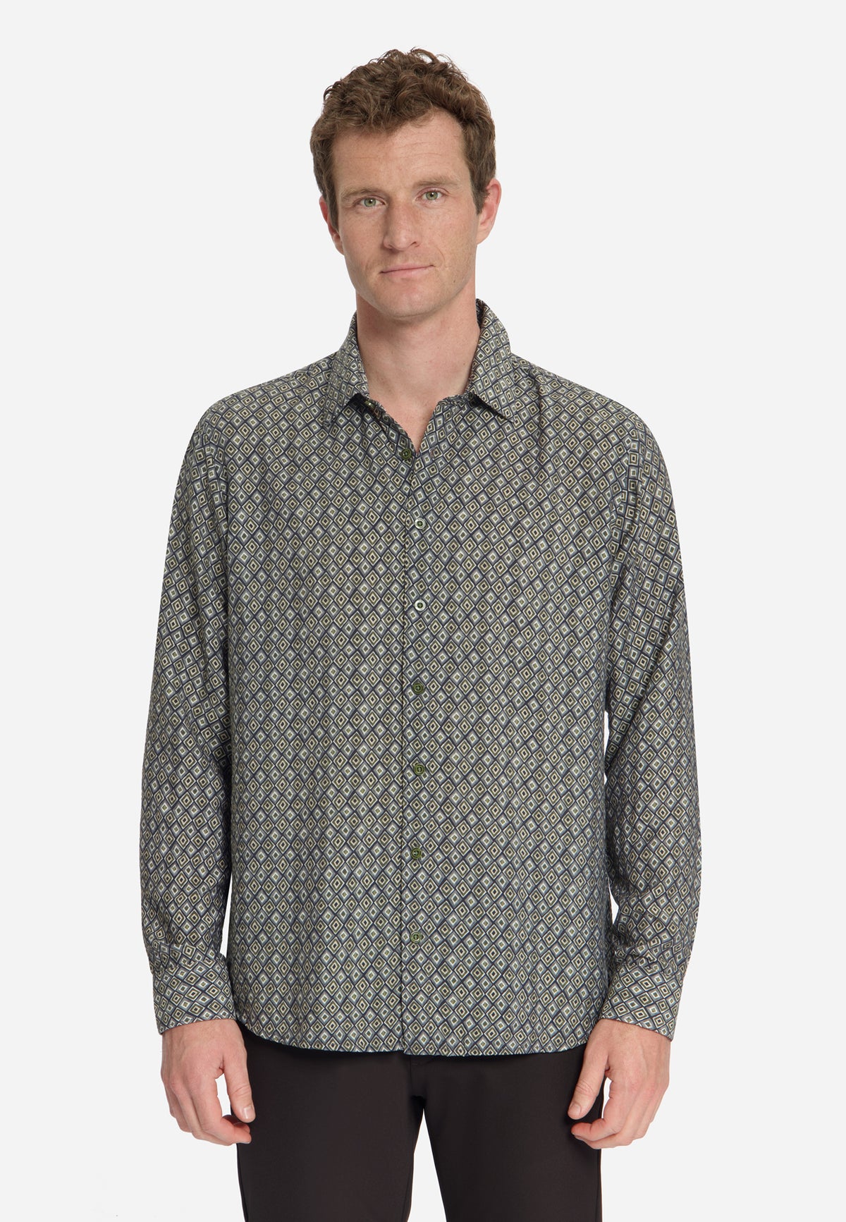 Chemise à imprimé intégral | Moss