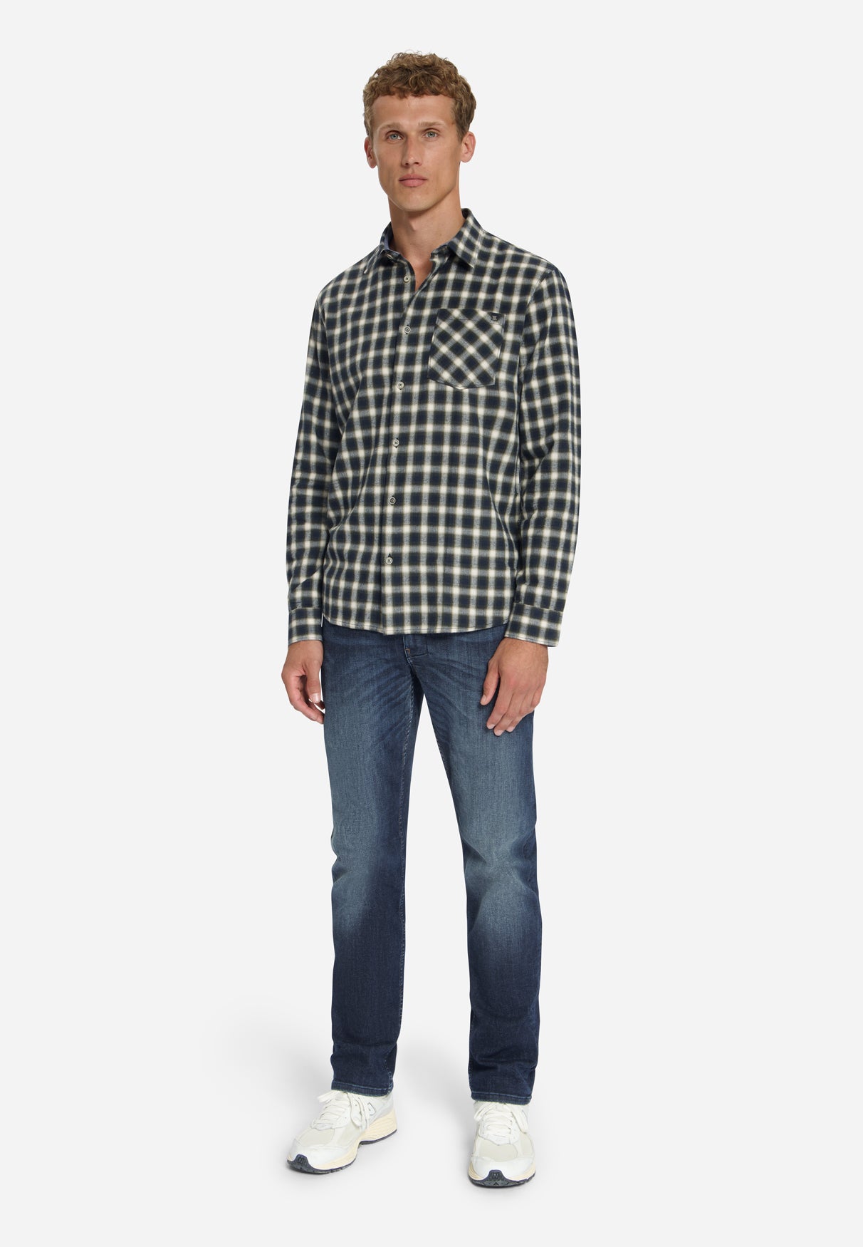 Chemise à carreaux en coton | Moss