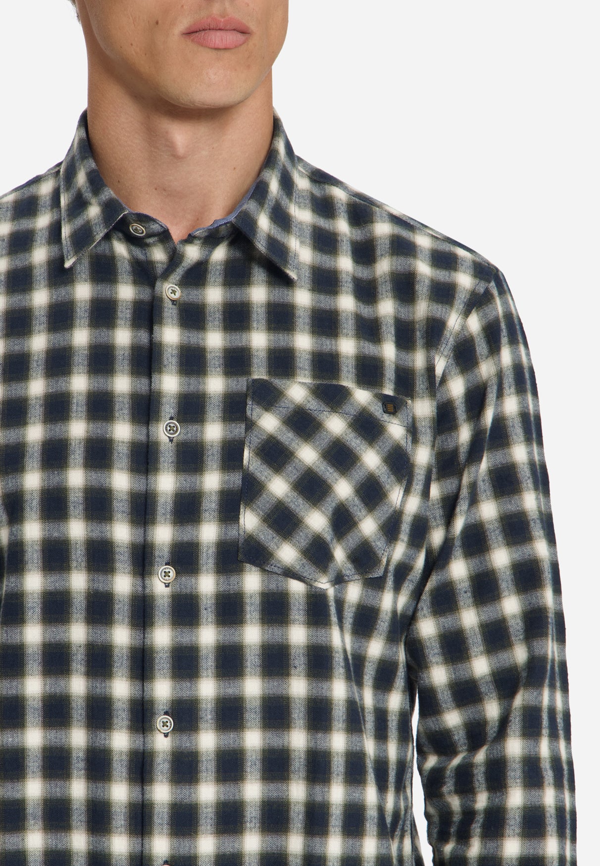 Chemise à carreaux en coton | Moss