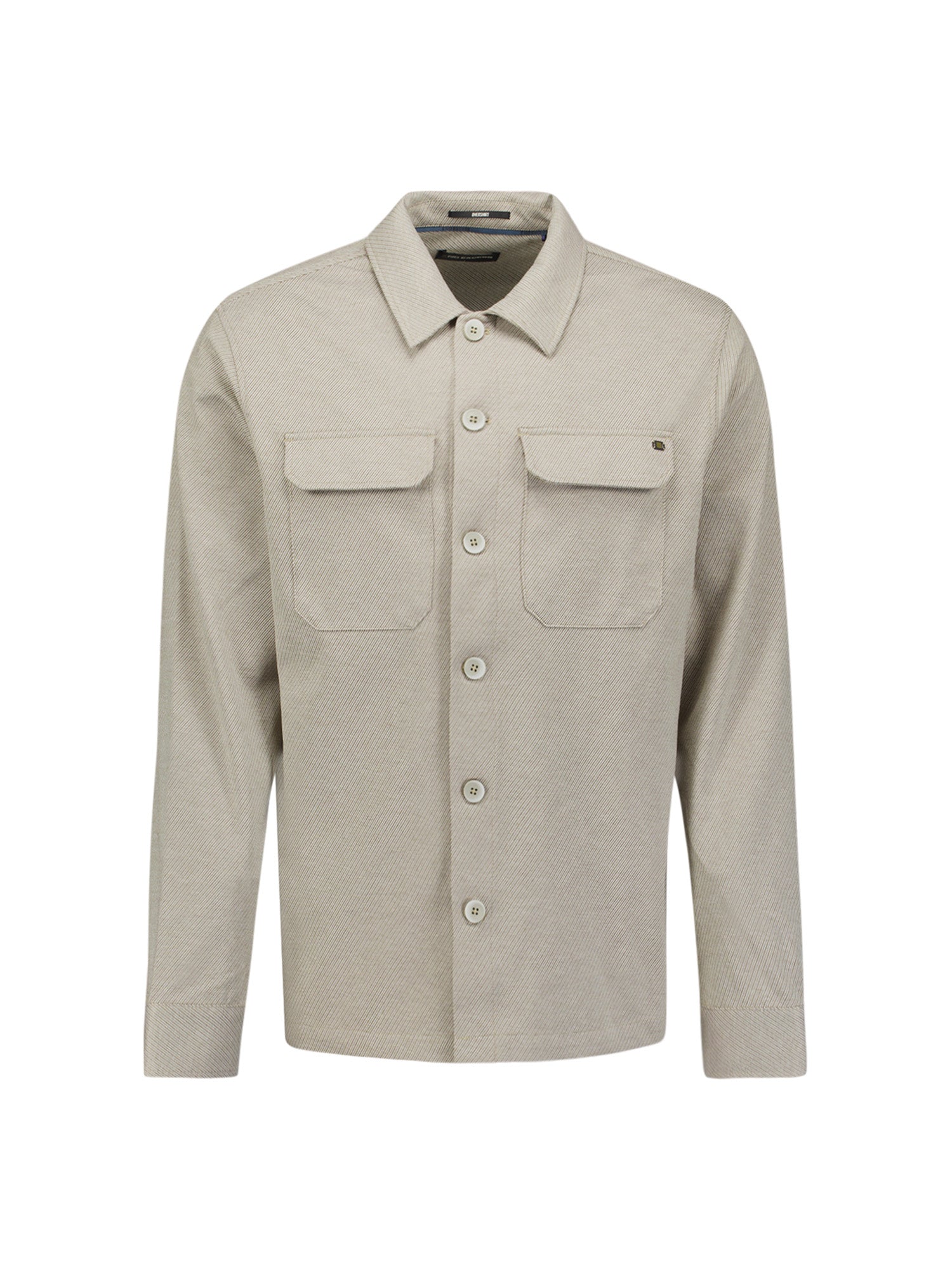 Surchemise En Sergé Chiné | Light Brown