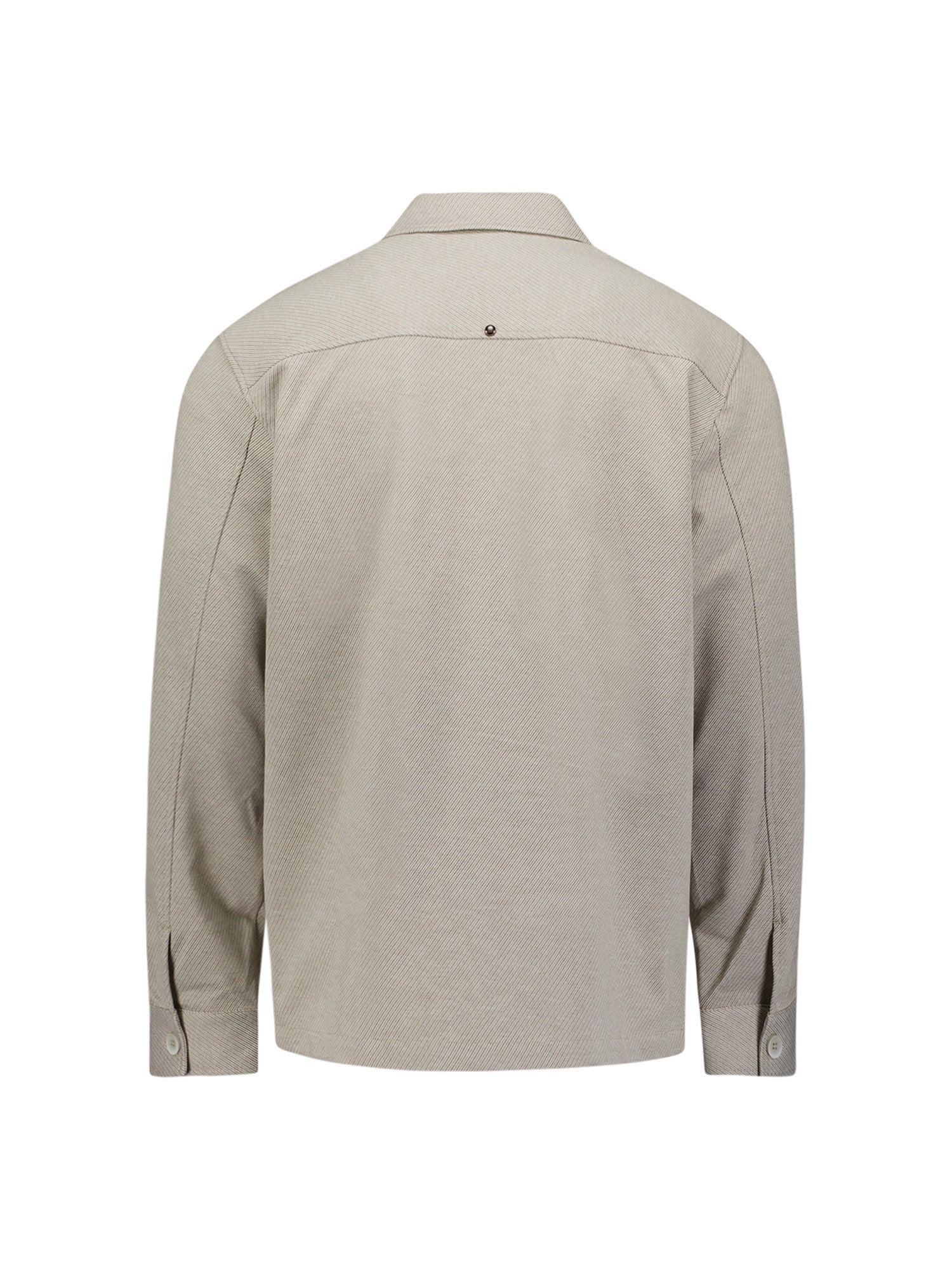 Surchemise En Sergé Chiné | Light Brown