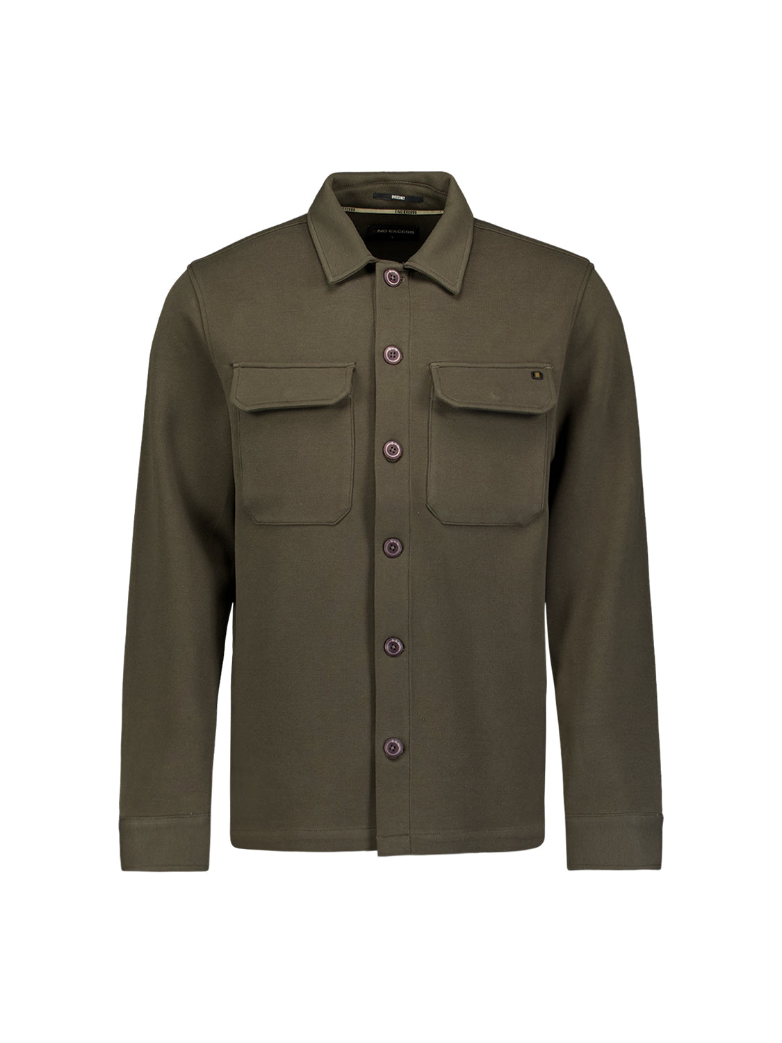 Surchemise sweat piqué | Army